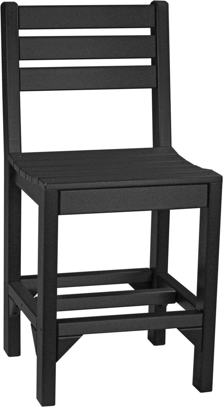 LuxCraft – Island Side Chair – Modern Outdoor Dining Chair for Patio Tables