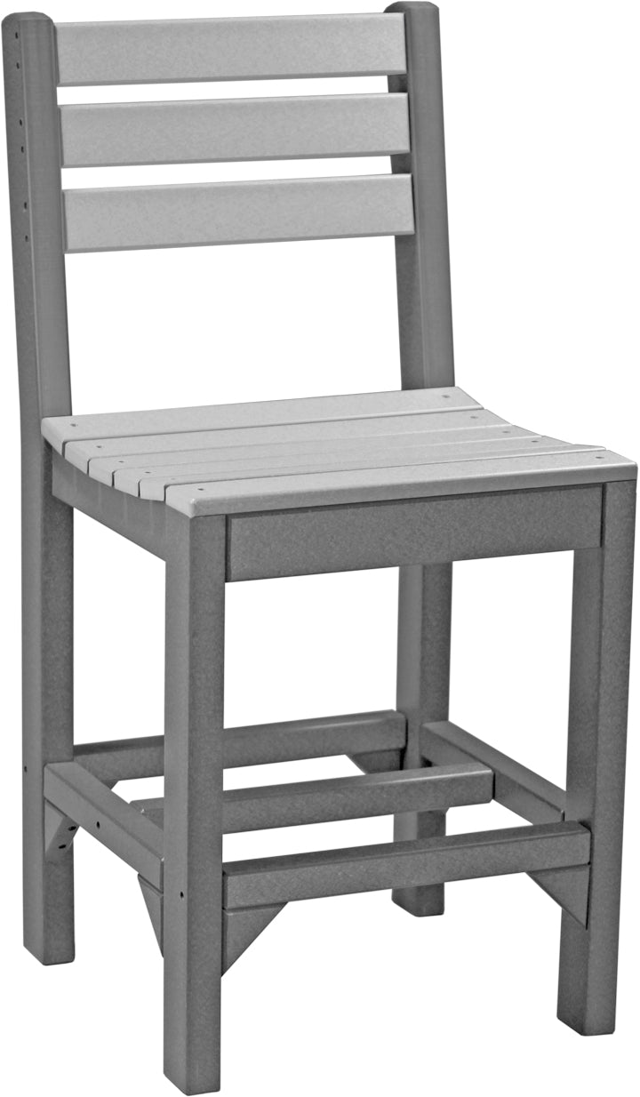 LuxCraft – Island Side Chair – Modern Outdoor Dining Chair for Patio Tables