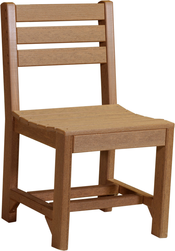 LuxCraft – Island Side Chair – Modern Outdoor Dining Chair for Patio Tables