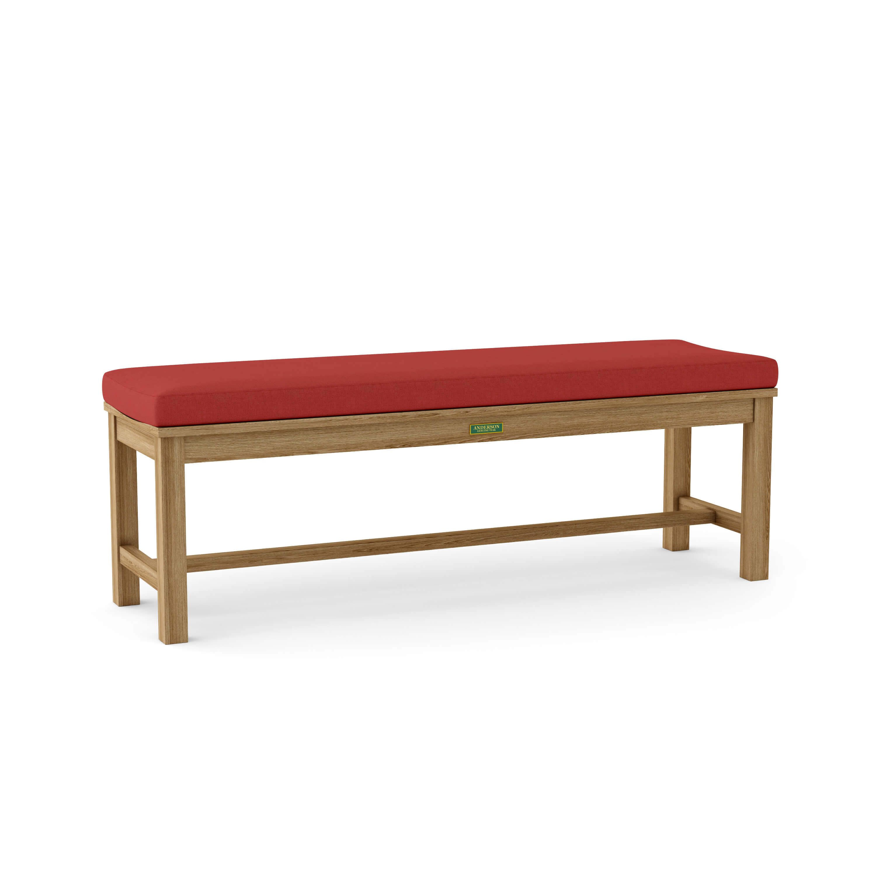 Anderson Teak – Casablanca 3-Seater Backless Bench – Curved Teak Seating