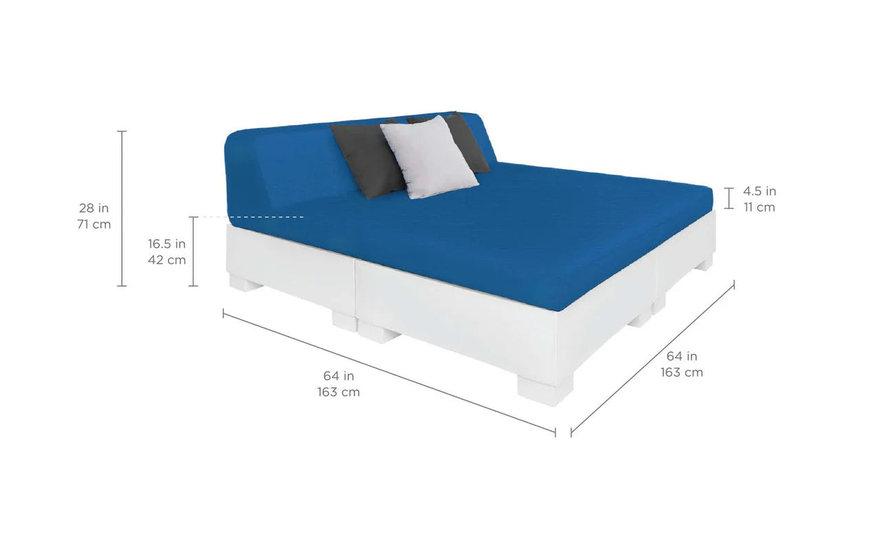 Affinity Sunbed Luxury In-Pool & Poolside Outdoor Lounge Bed