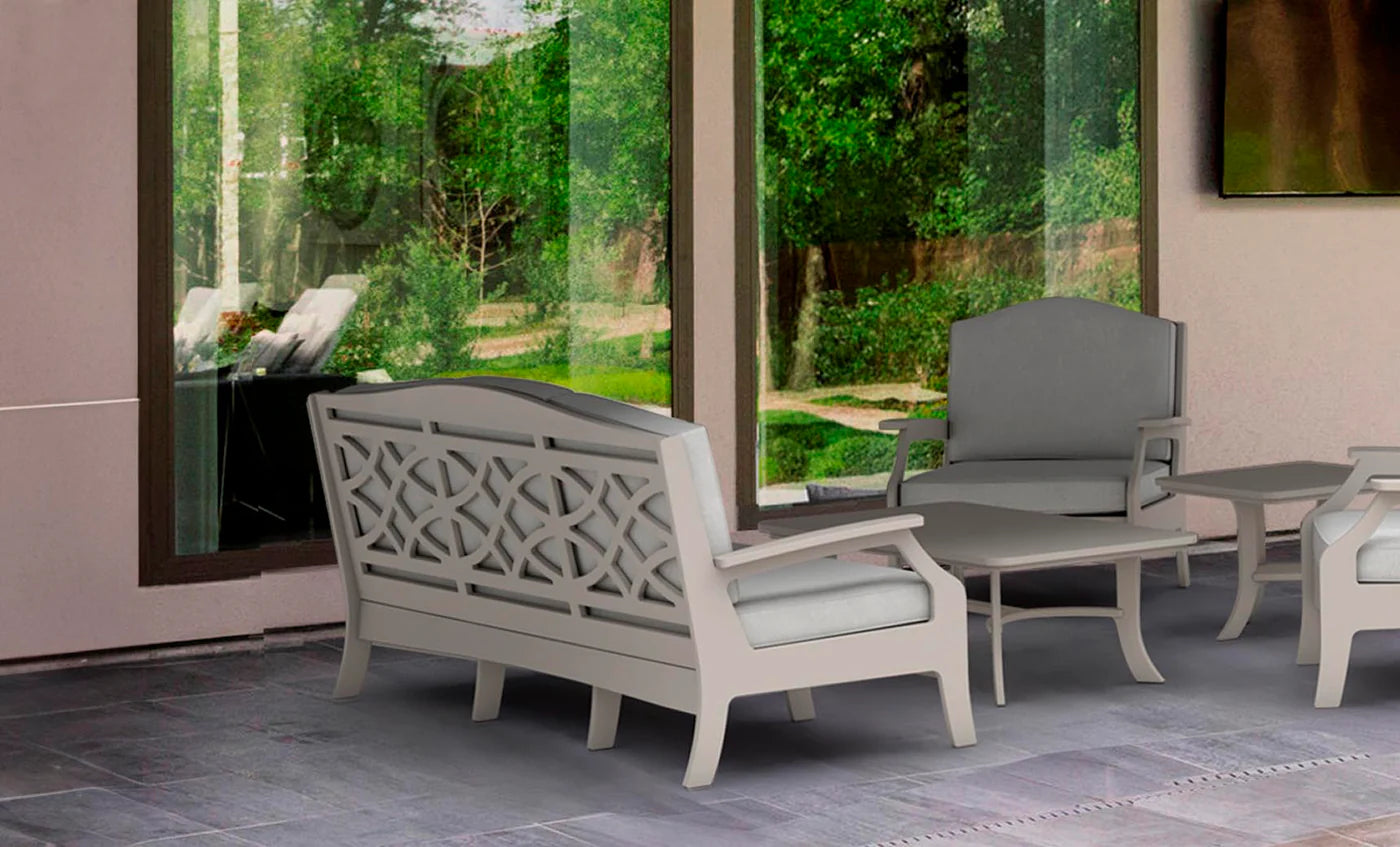 Ledge Lounger Legacy Sofa Cushioned All-Weather Outdoor Patio Sofa