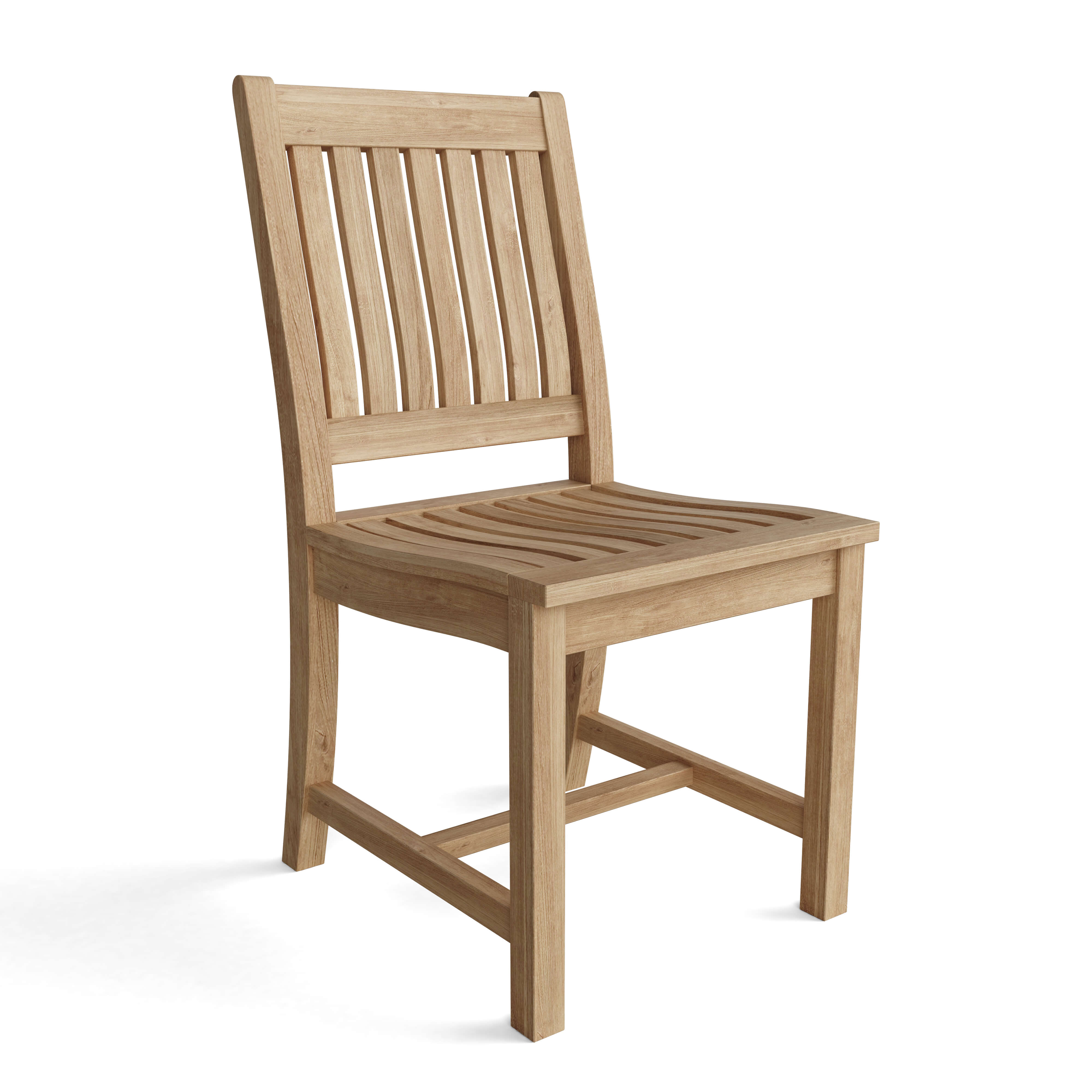 Anderson Teak Rialto Dining Chair Premium Solid Teak Outdoor Dining Chair