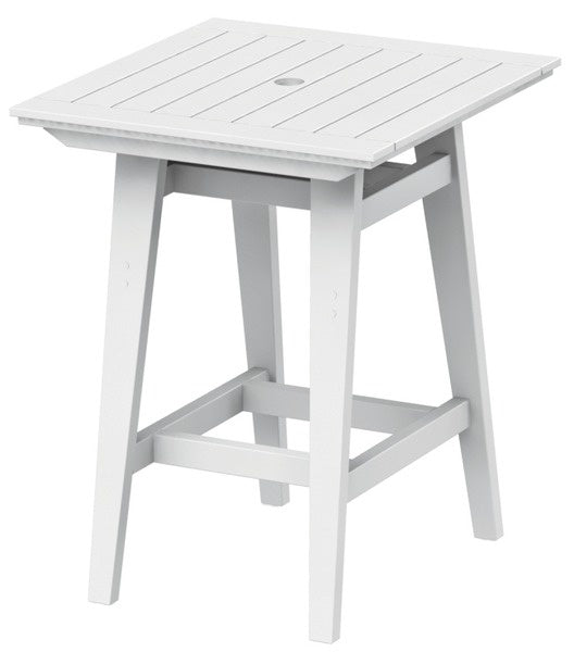 Seaside MAD Bar Table 33″ x 33″ – Modern Outdoor Bar Height Table