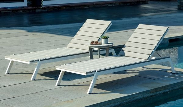 Seaside MAD Chaise – Aluminum Frame Outdoor Chaise Lounge