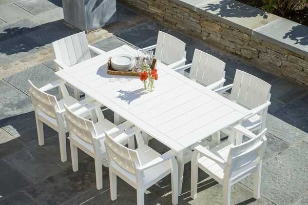 Seaside MAD 25″ Aluminum Outdoor Dining Arm Chair