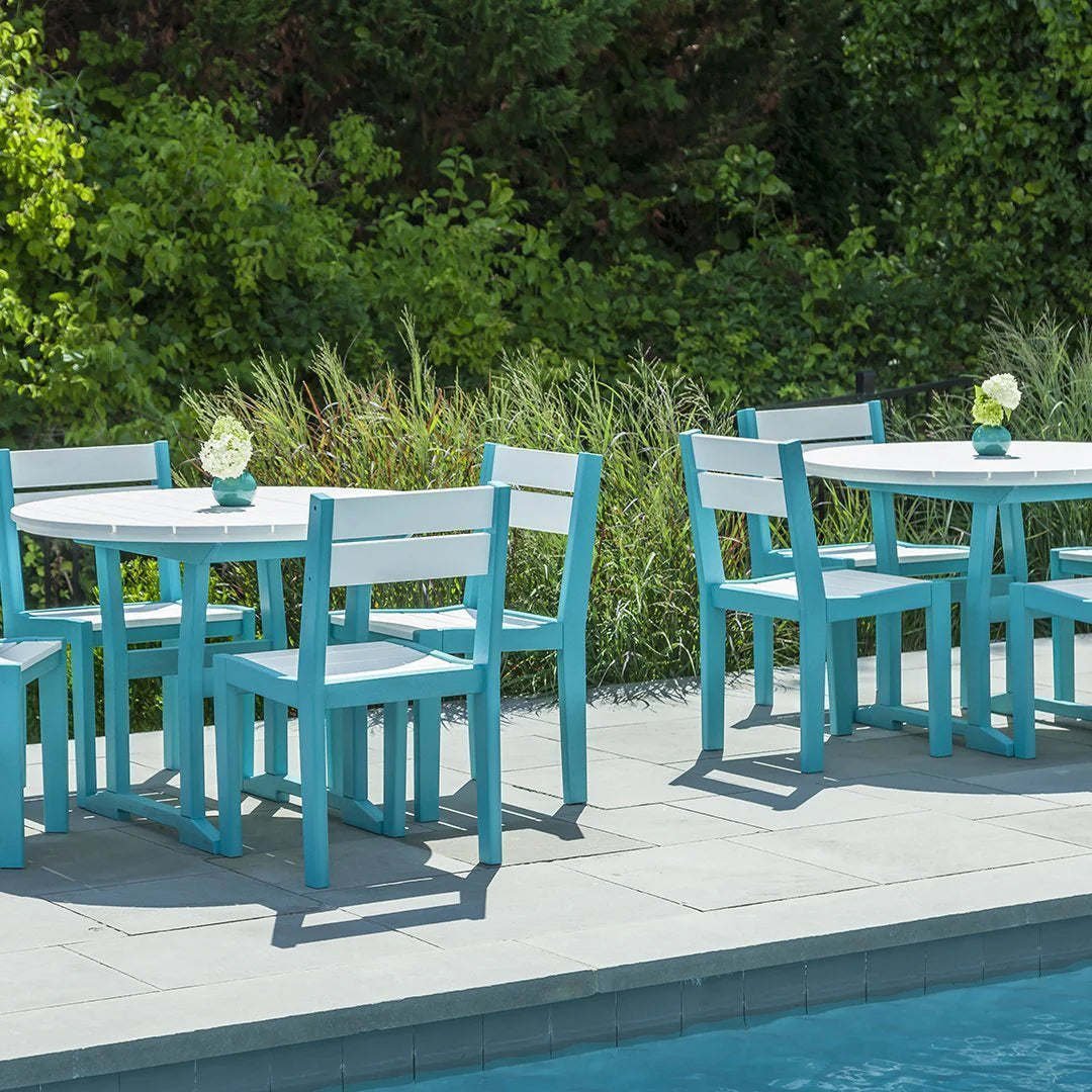 Seaside Coastline Cafe Dining Chair – Modern Outdoor Patio Seating