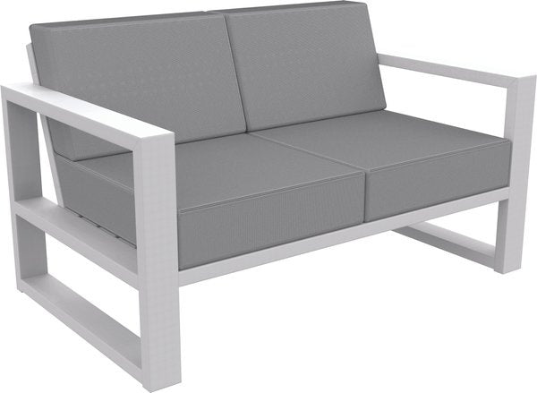 Seaside MIA Loveseat – Deep Cushion Outdoor Patio Seating
