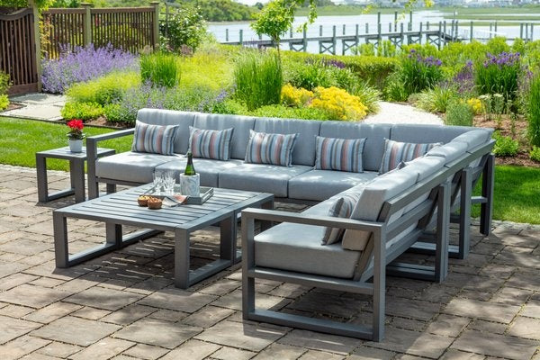 Seaside MIA Armless Section – Outdoor Patio Modular Seating
