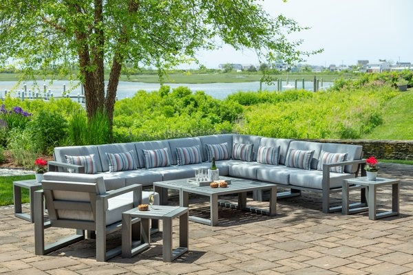 Seaside MIA Armless Section – Outdoor Patio Modular Seating