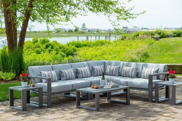 Seaside MIA Left Arm Section – Outdoor Patio Modular Seating