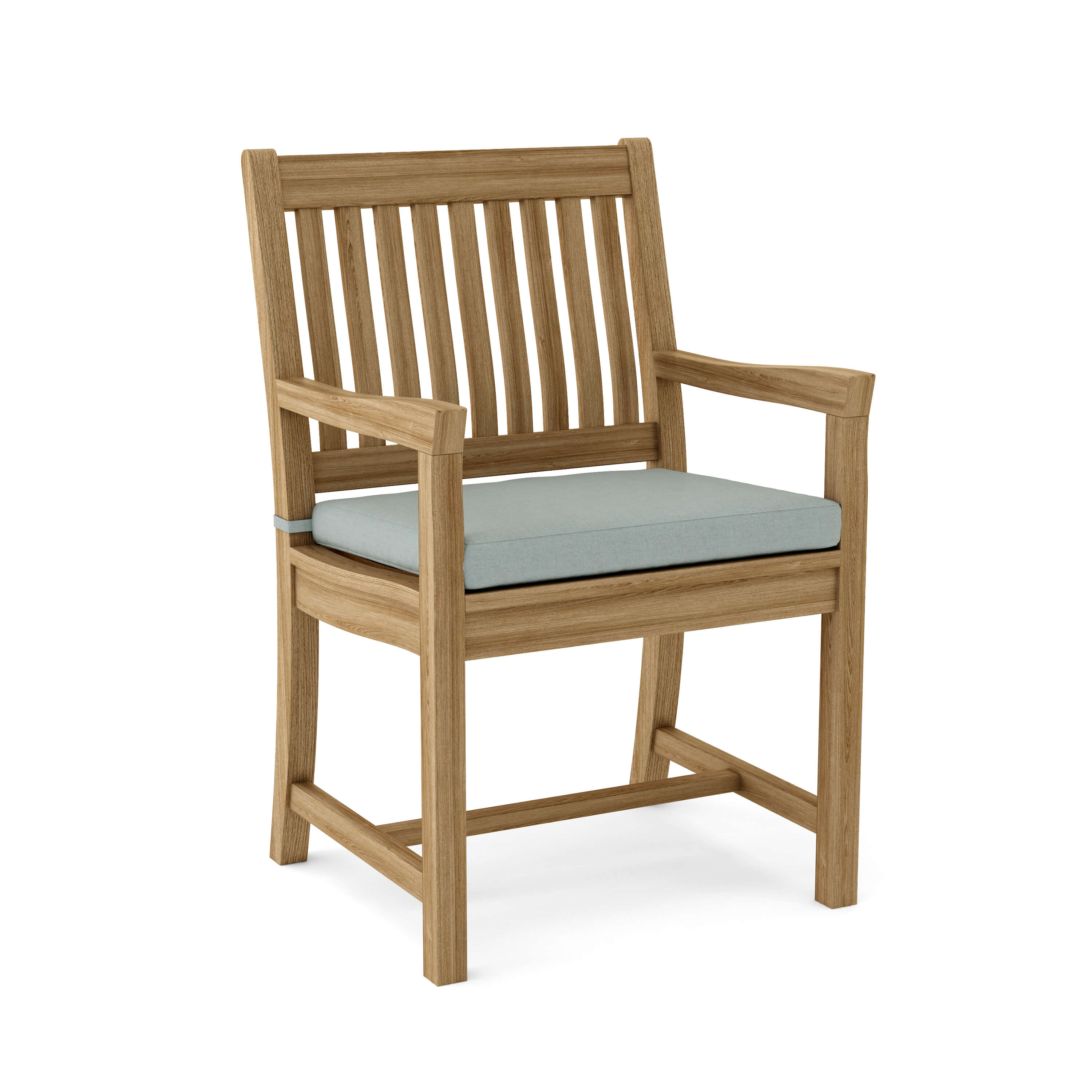 Anderson Teak Rialto Dining Armchair – Solid Teak Outdoor Dining Seating