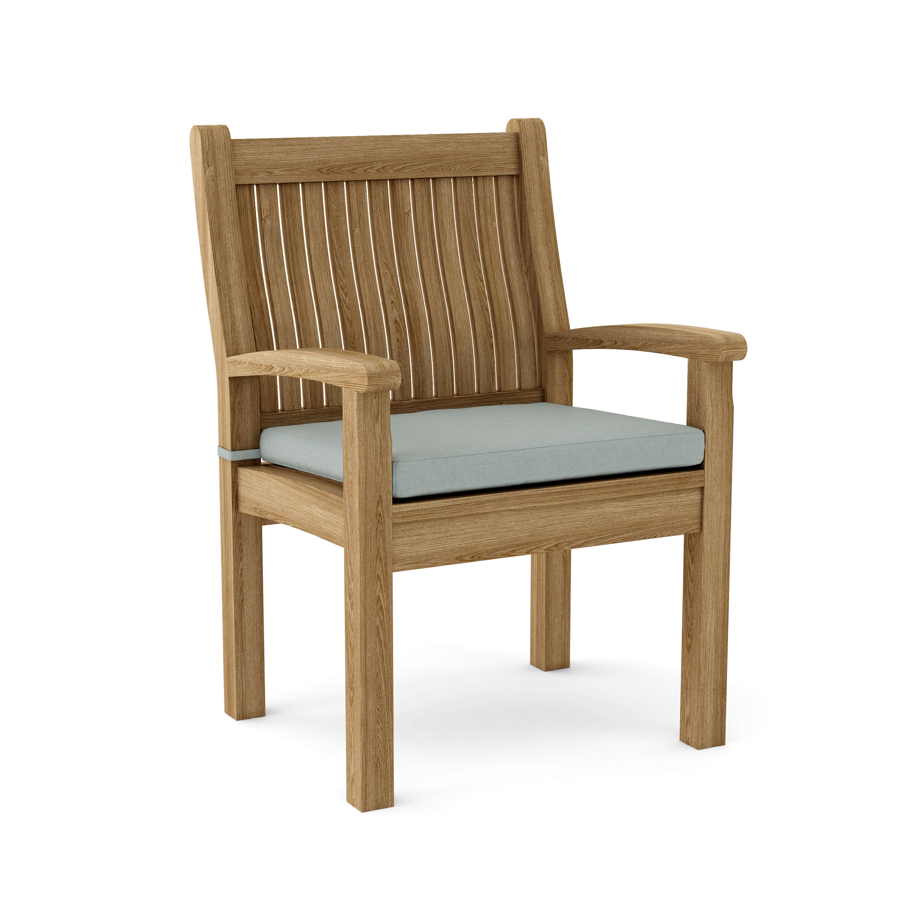 Anderson Teak Sahara Dining Armchair – Solid Teak Outdoor Dining Seating