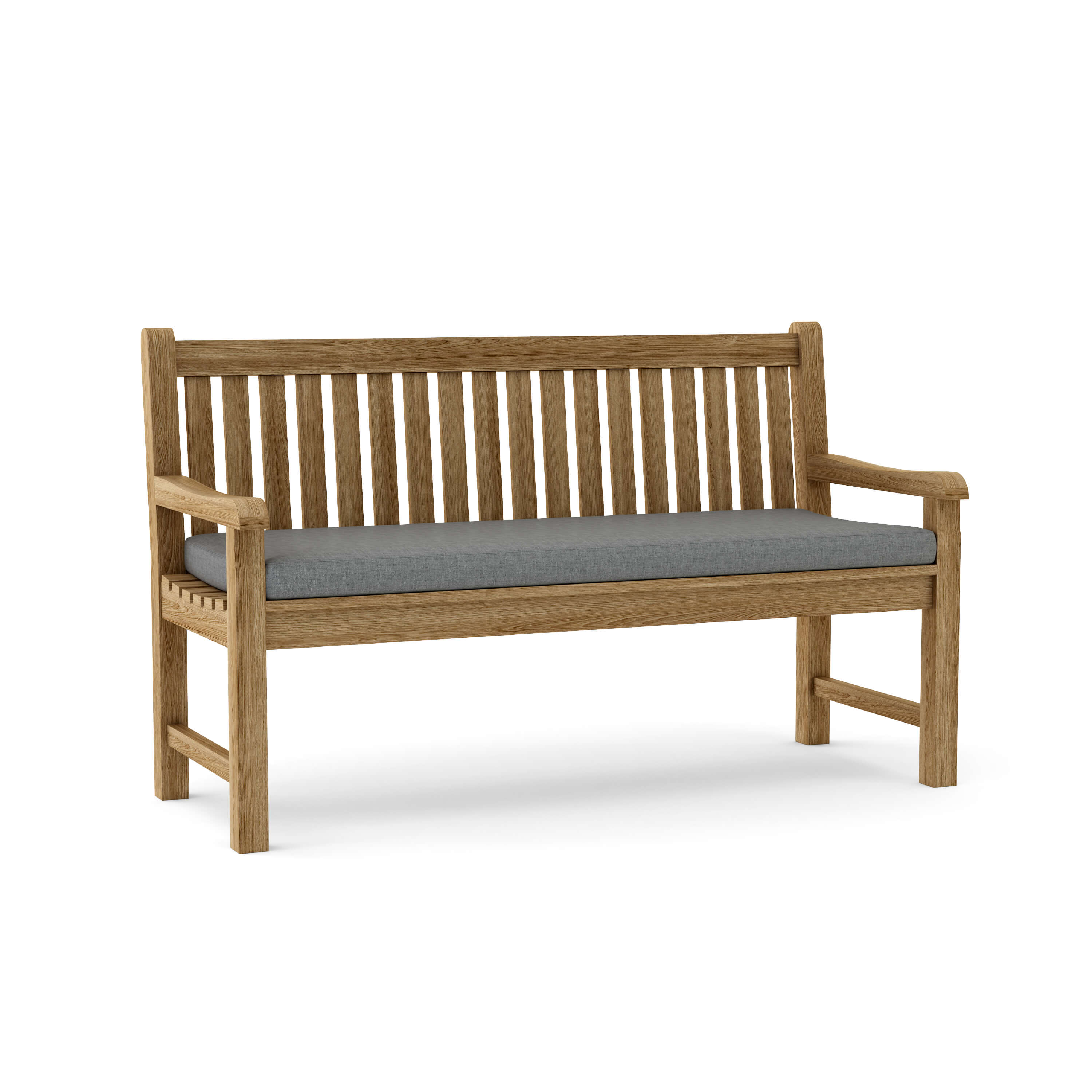 Anderson Teak Classic 3-Seater Bench – Solid Teak Outdoor Garden Bench
