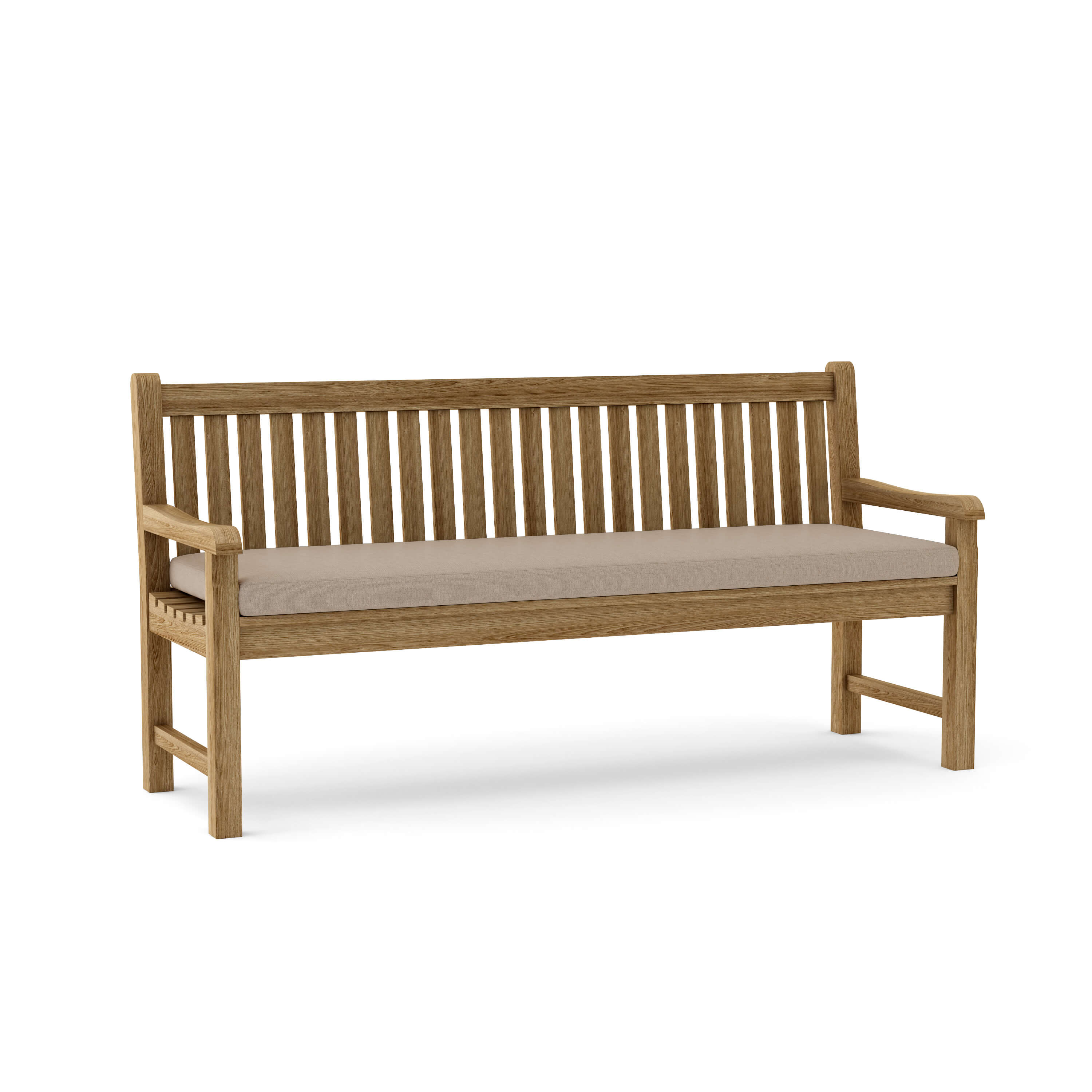 Anderson Teak Classic 4-Seater Bench – Solid Teak Outdoor Garden Bench