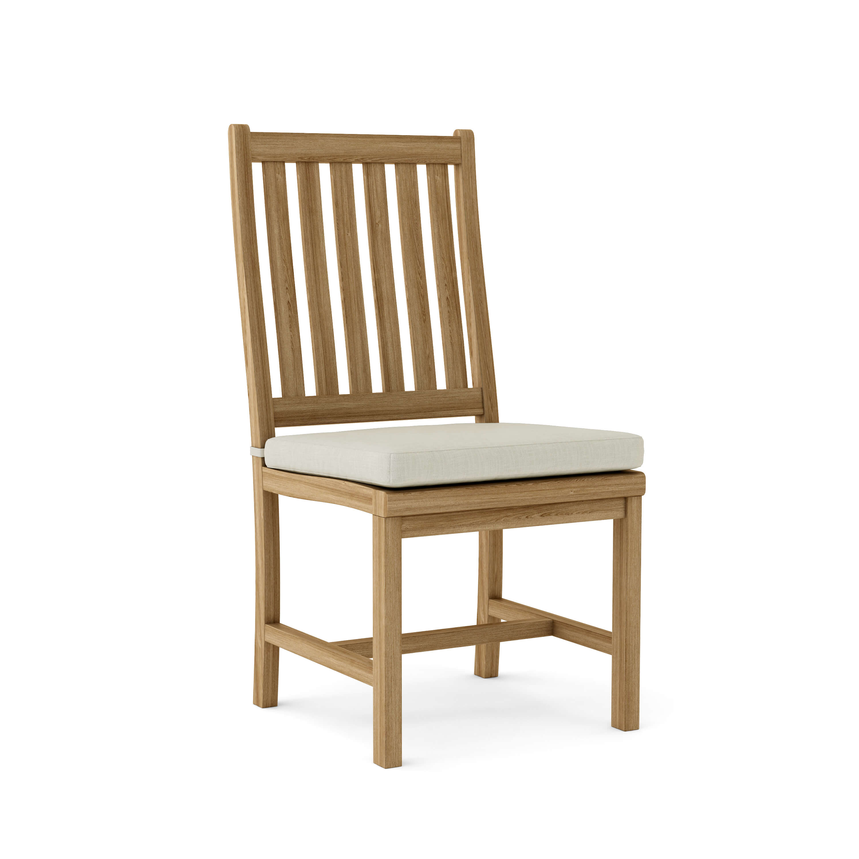 Anderson Teak Wilshire Dining Chair – Solid Teak Outdoor Dining Seating