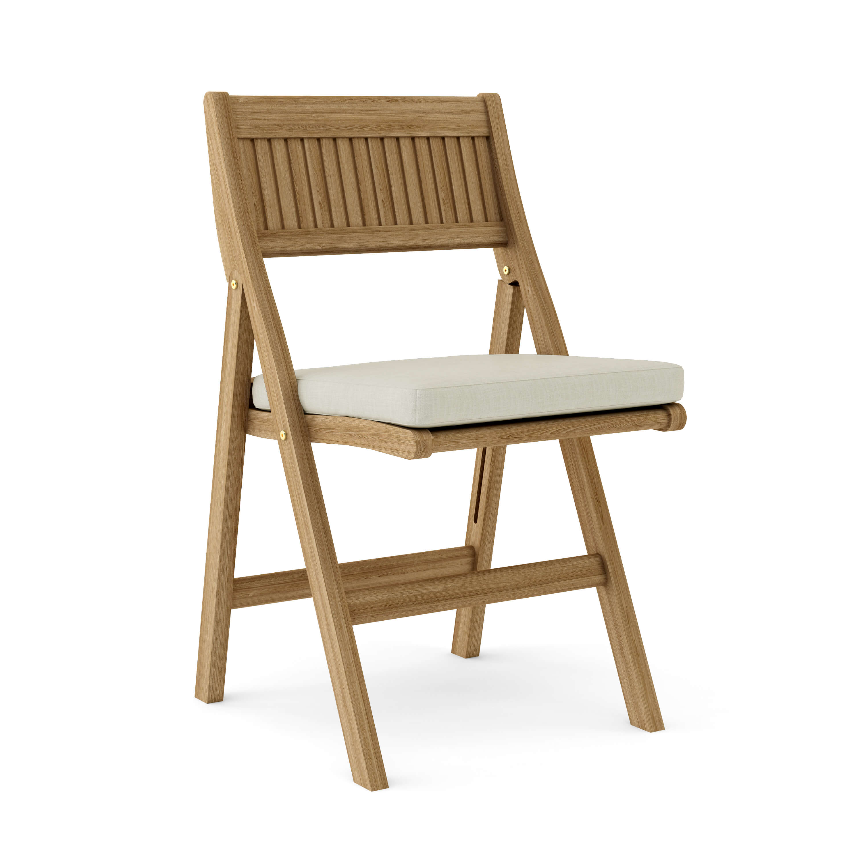 Anderson Teak Windsor Folding Chair (2-PC) – Solid Teak Outdoor Seating