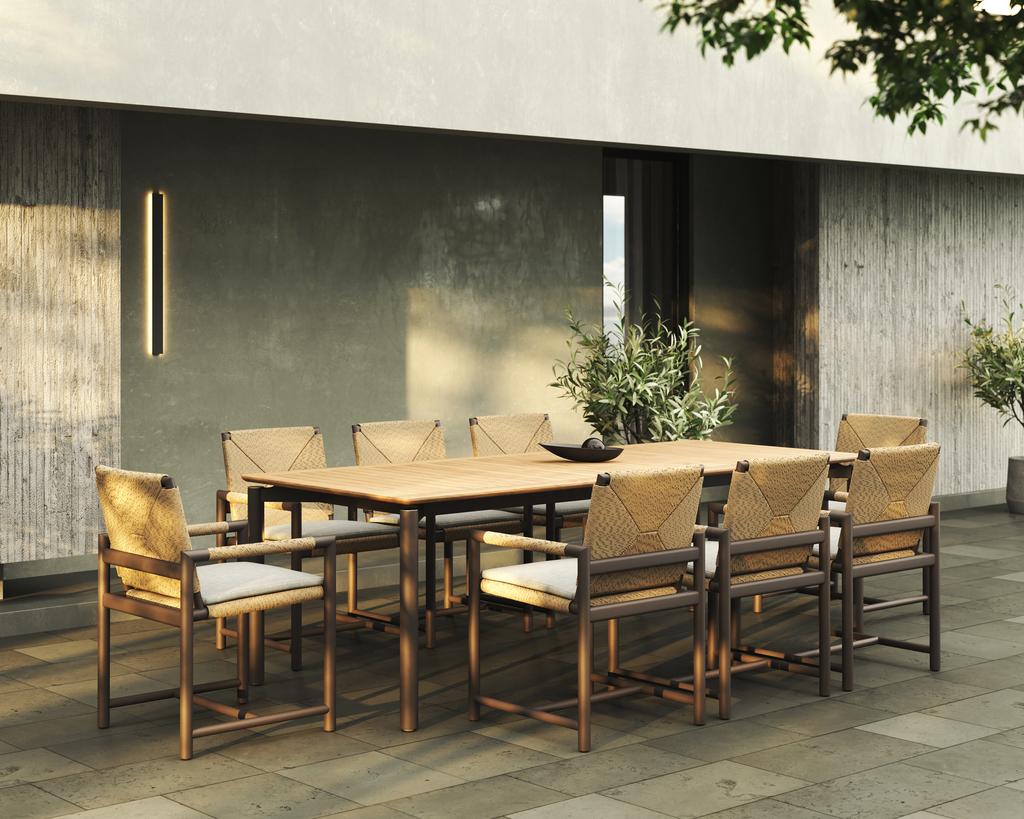 Timo Alu Dining Armchair - Ambiance Image~~