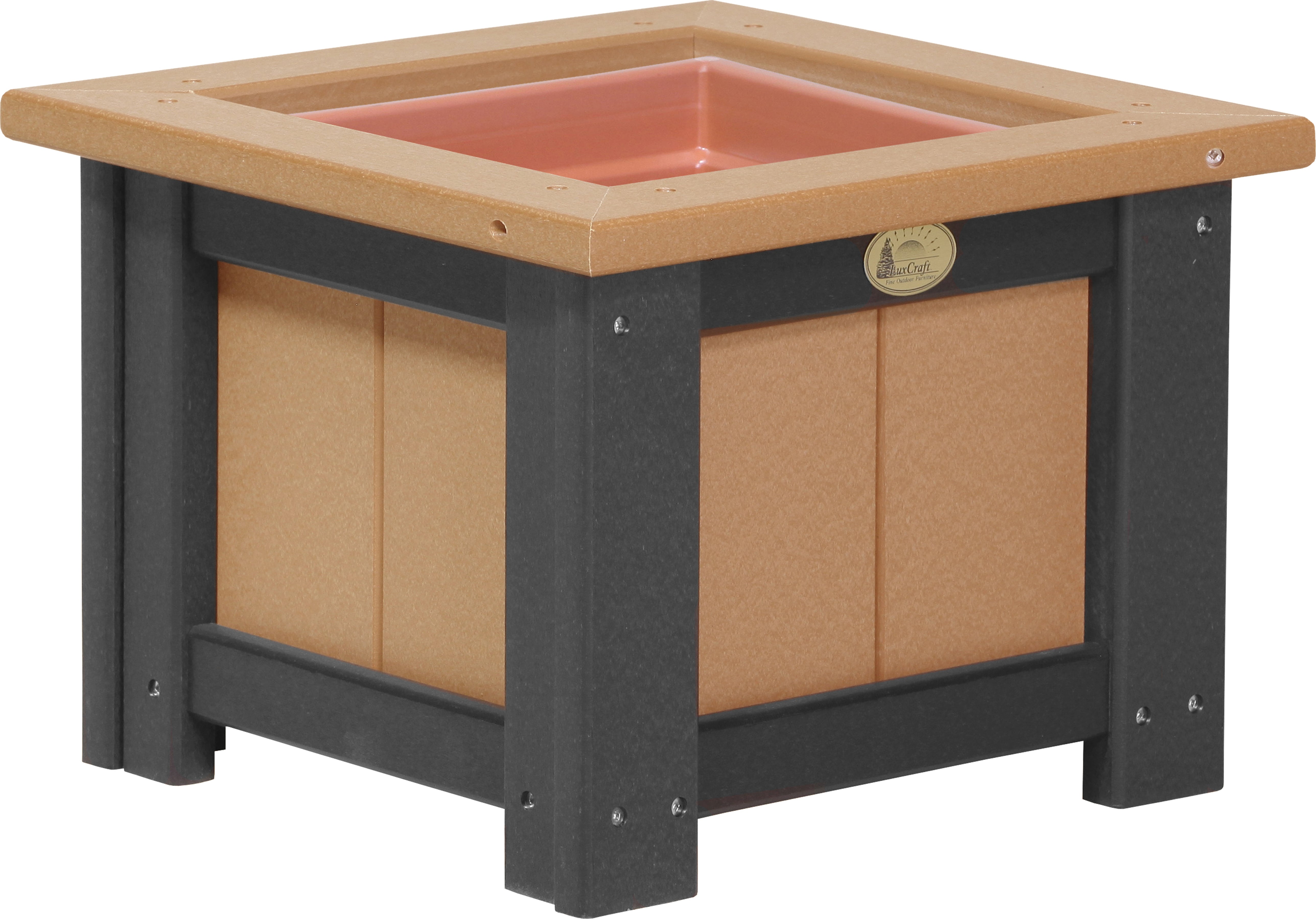 LuxCraft – Square Planter – Durable Outdoor Planter with Drainage Liner