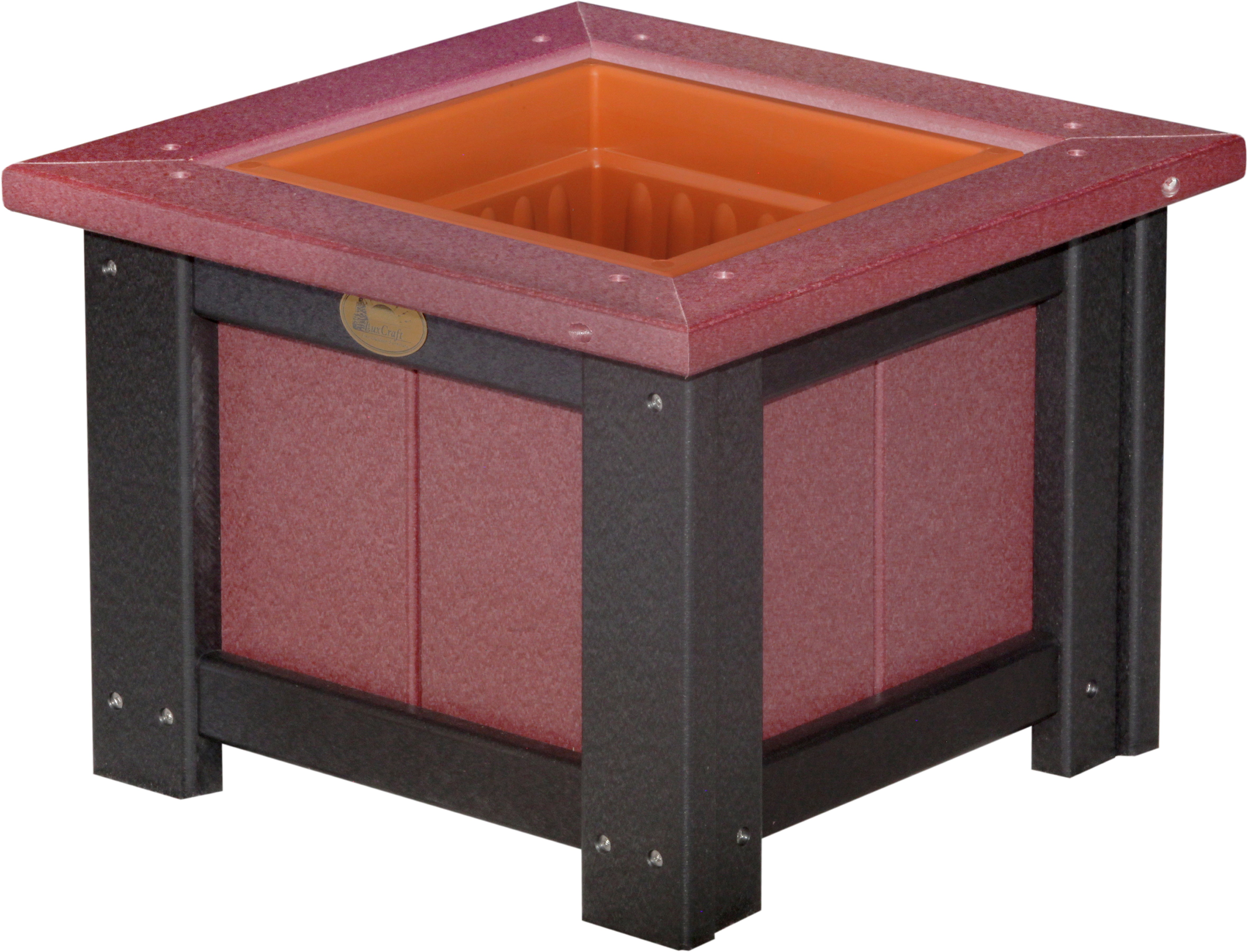 LuxCraft – Square Planter – Durable Outdoor Planter with Drainage Liner