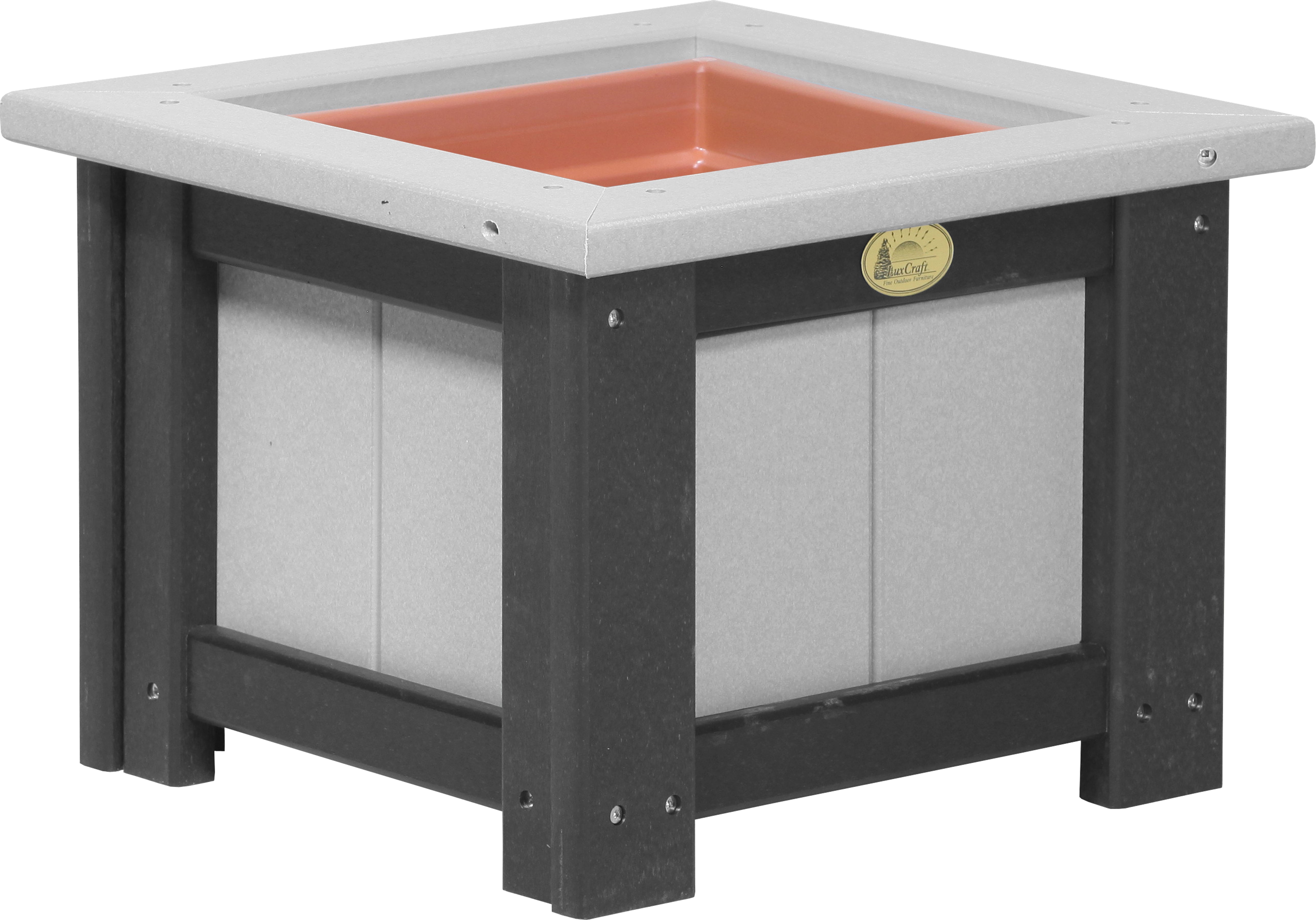 LuxCraft – Square Planter – Durable Outdoor Planter with Drainage Liner
