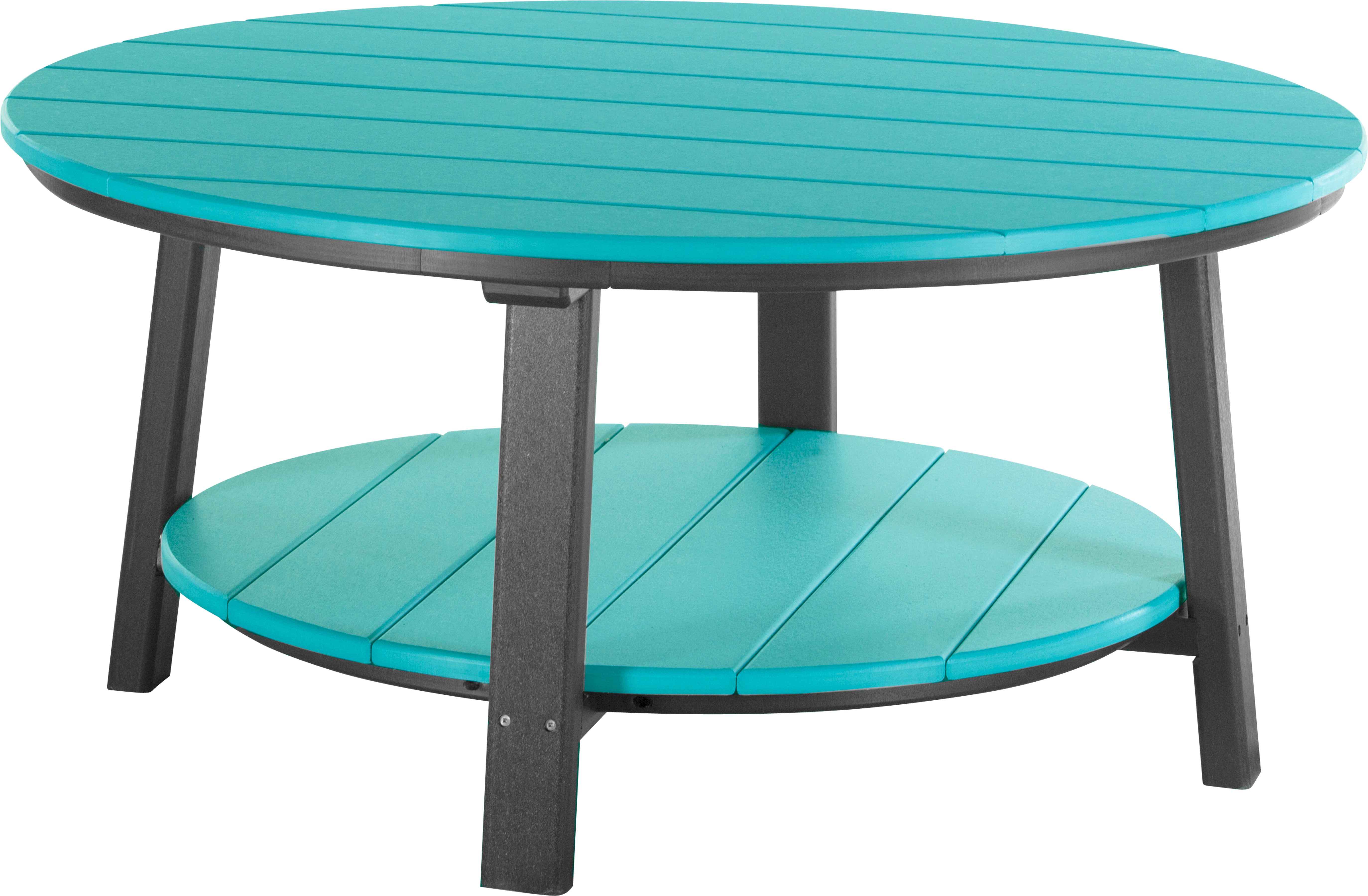 LuxCraft – Deluxe Conversation Table – Large Round Outdoor Gathering Table
