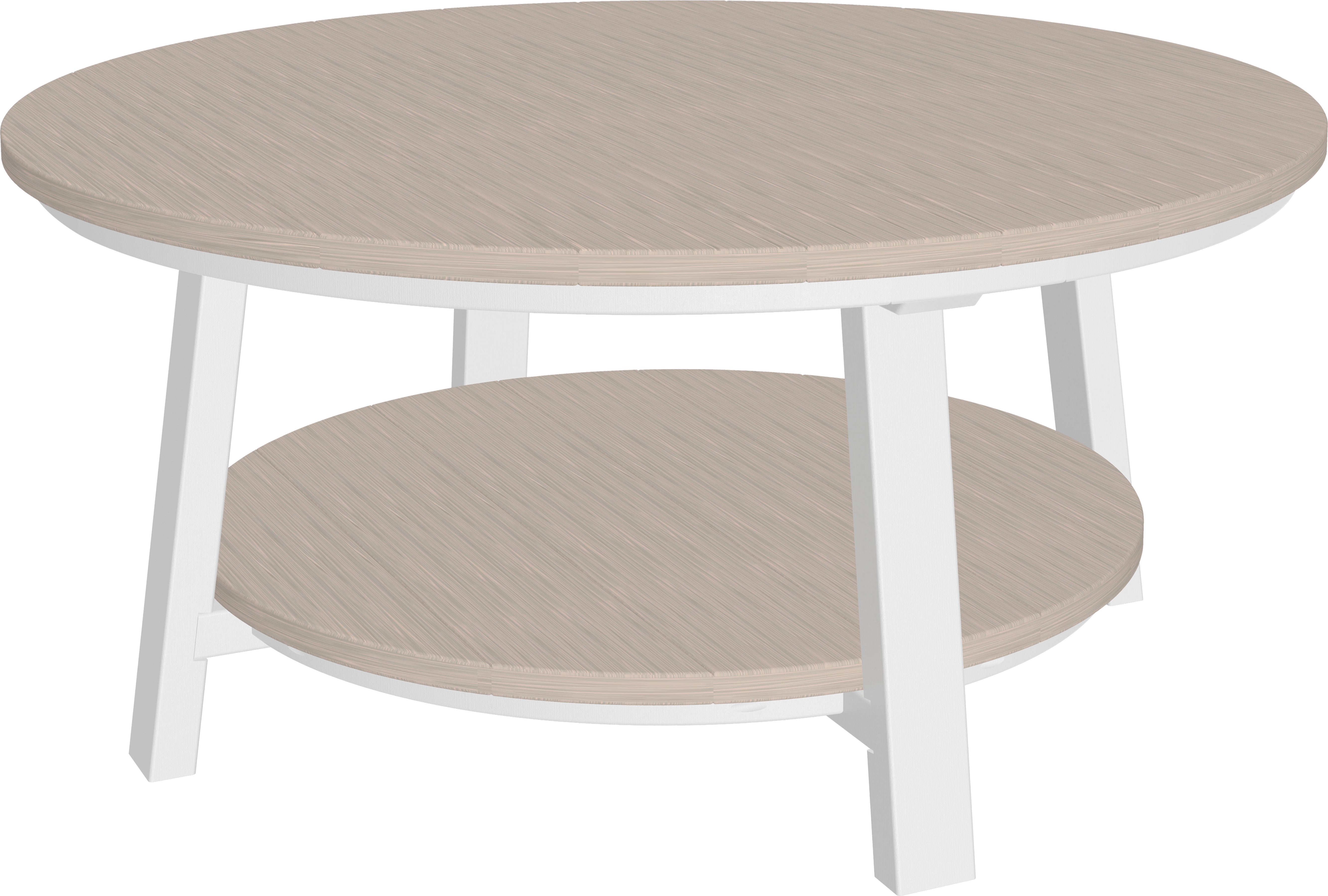 LuxCraft – Deluxe Conversation Table – Large Round Outdoor Gathering Table