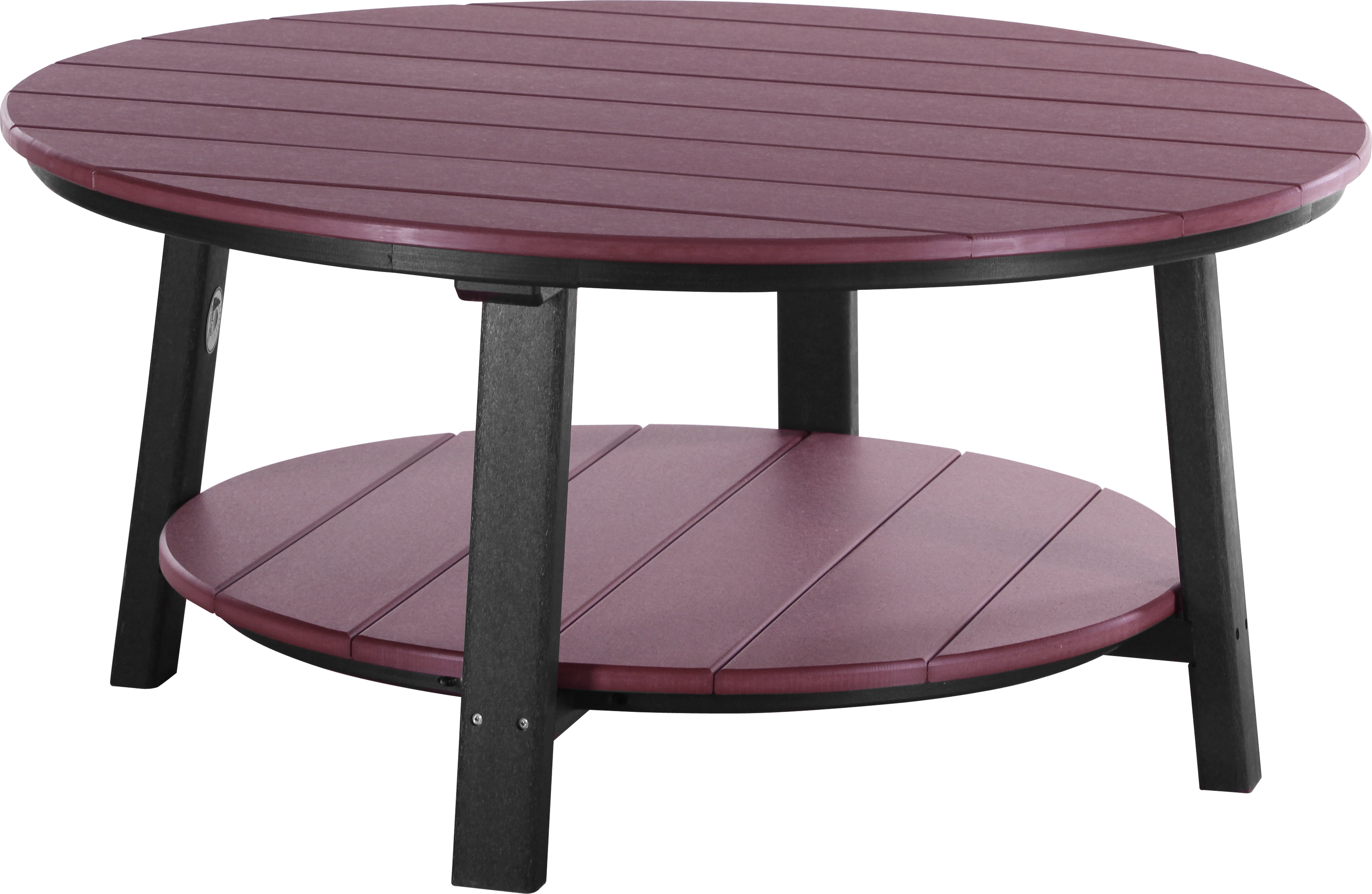 LuxCraft – Deluxe Conversation Table – Large Round Outdoor Gathering Table