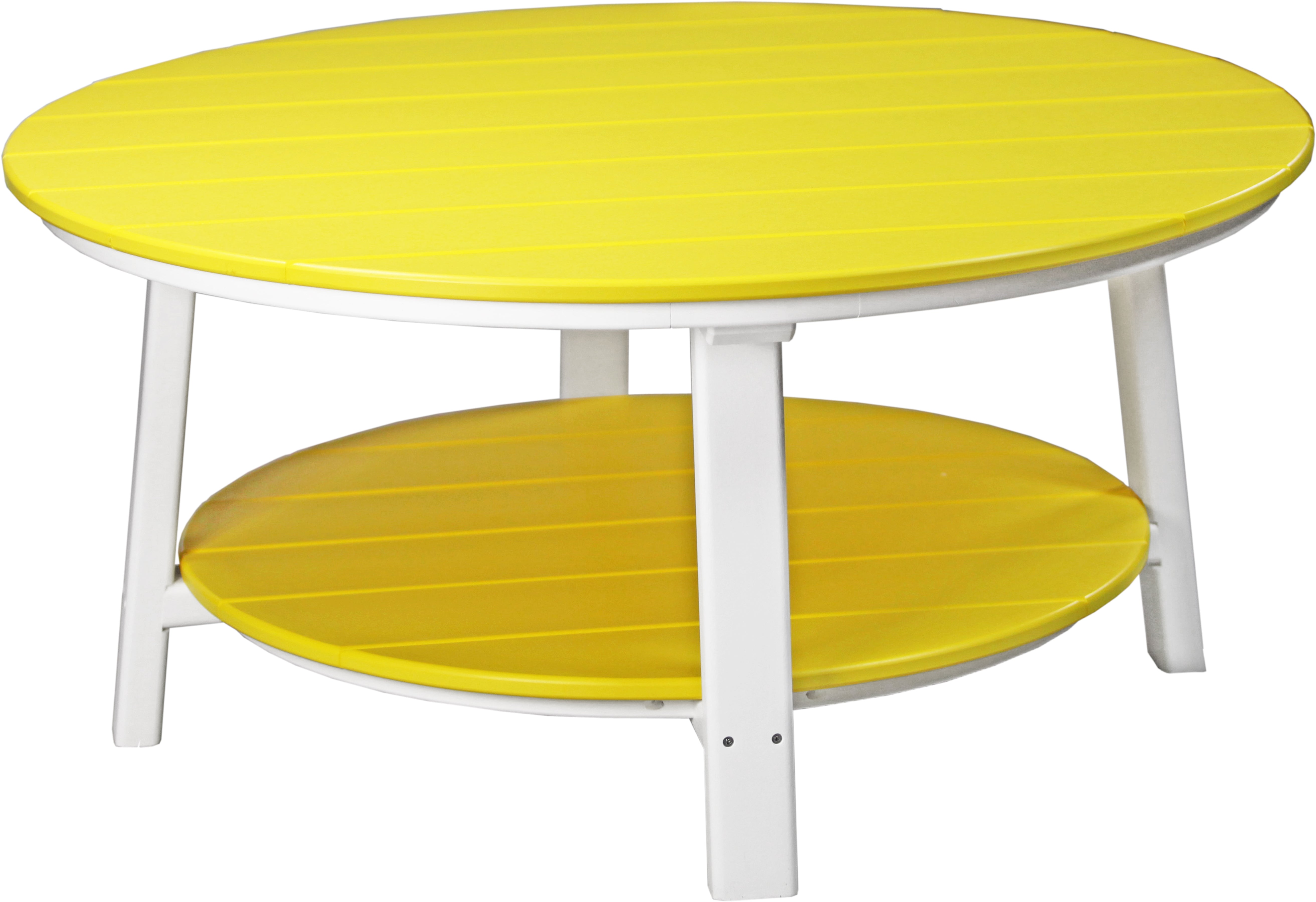 LuxCraft – Deluxe Conversation Table – Large Round Outdoor Gathering Table
