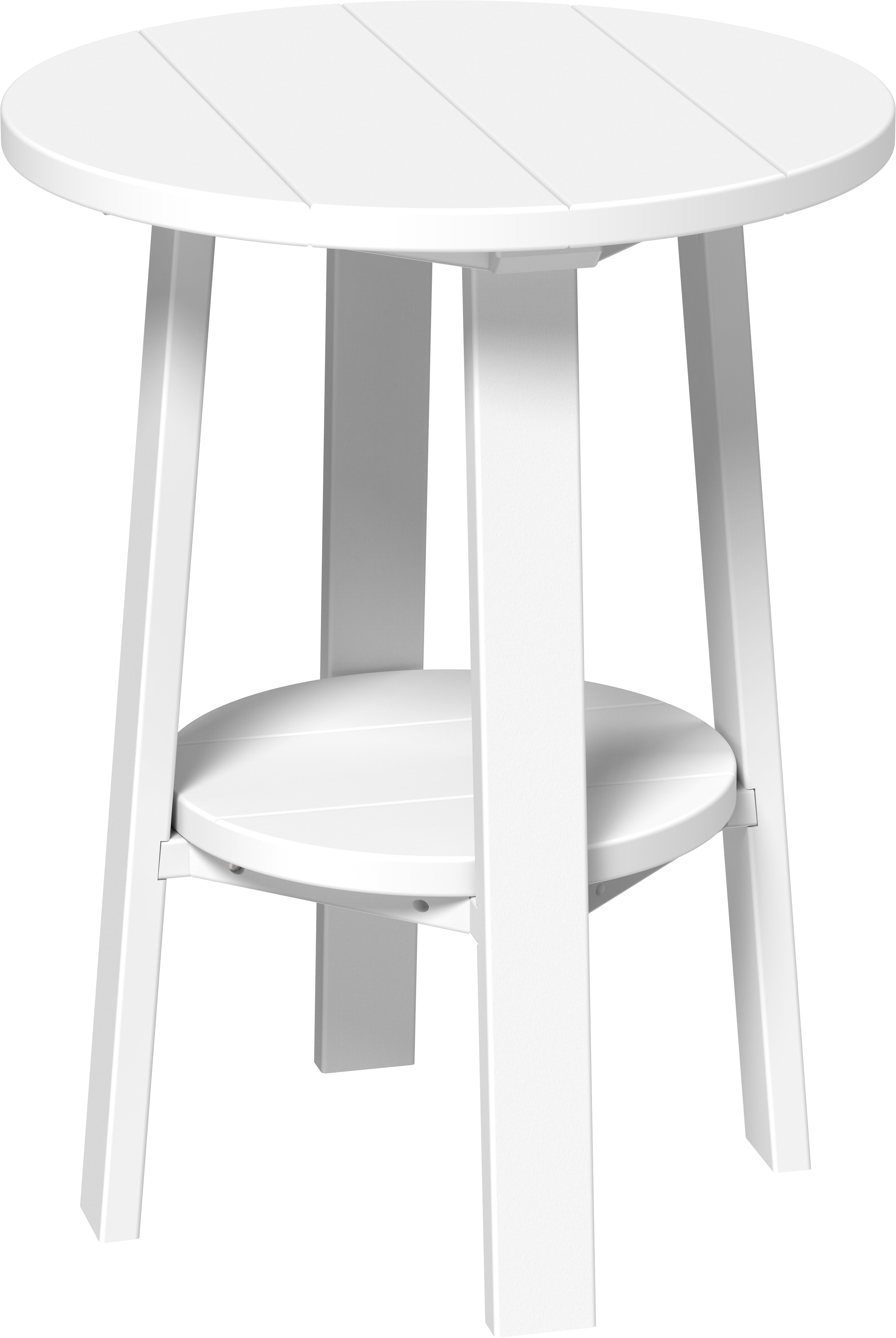 LuxCraft – Deluxe End Table 28″ – Perfect Height for Balcony Chairs & Gliders
