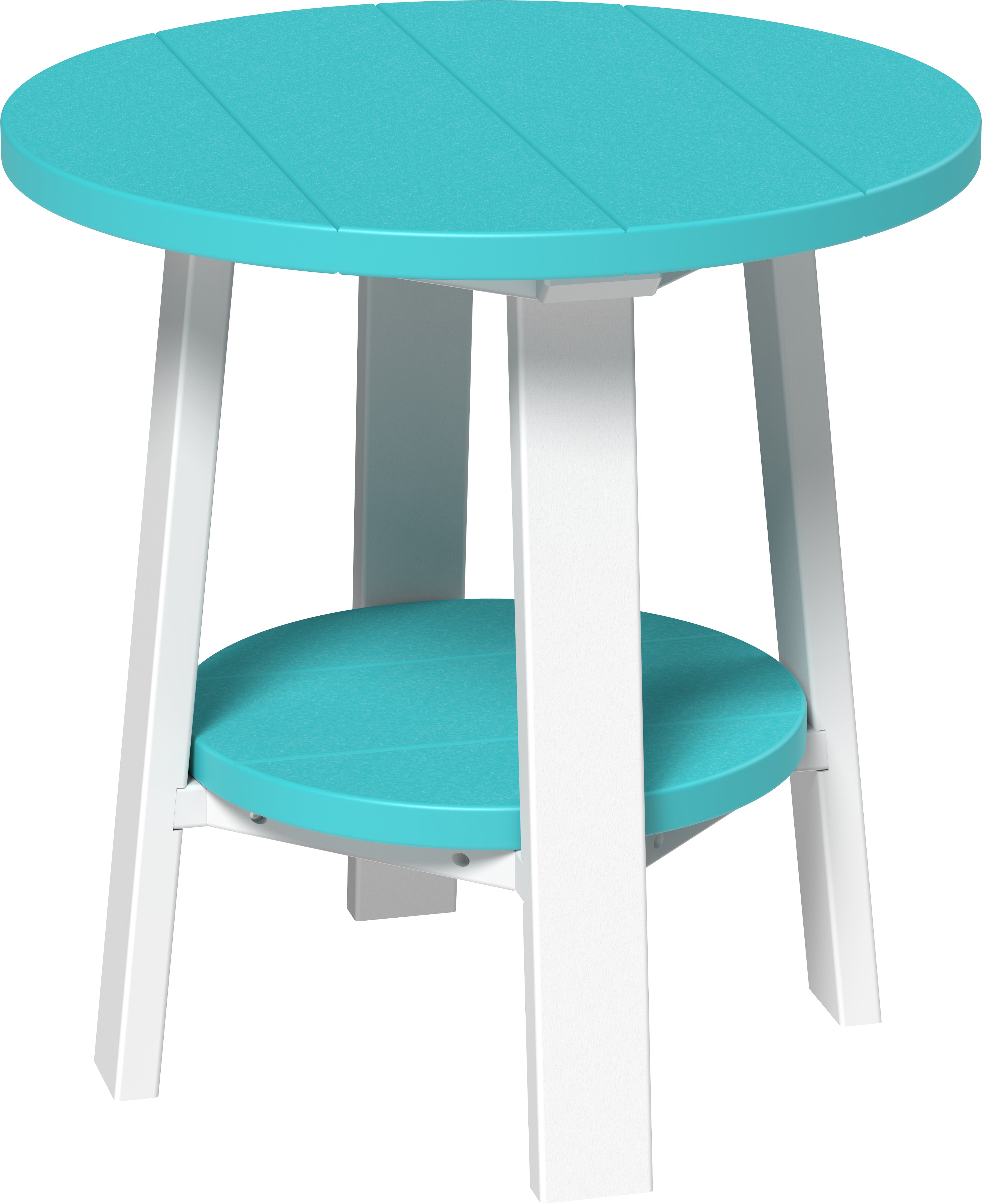 LuxCraft – Deluxe End Table – Durable Outdoor Side Table for Patio Seating