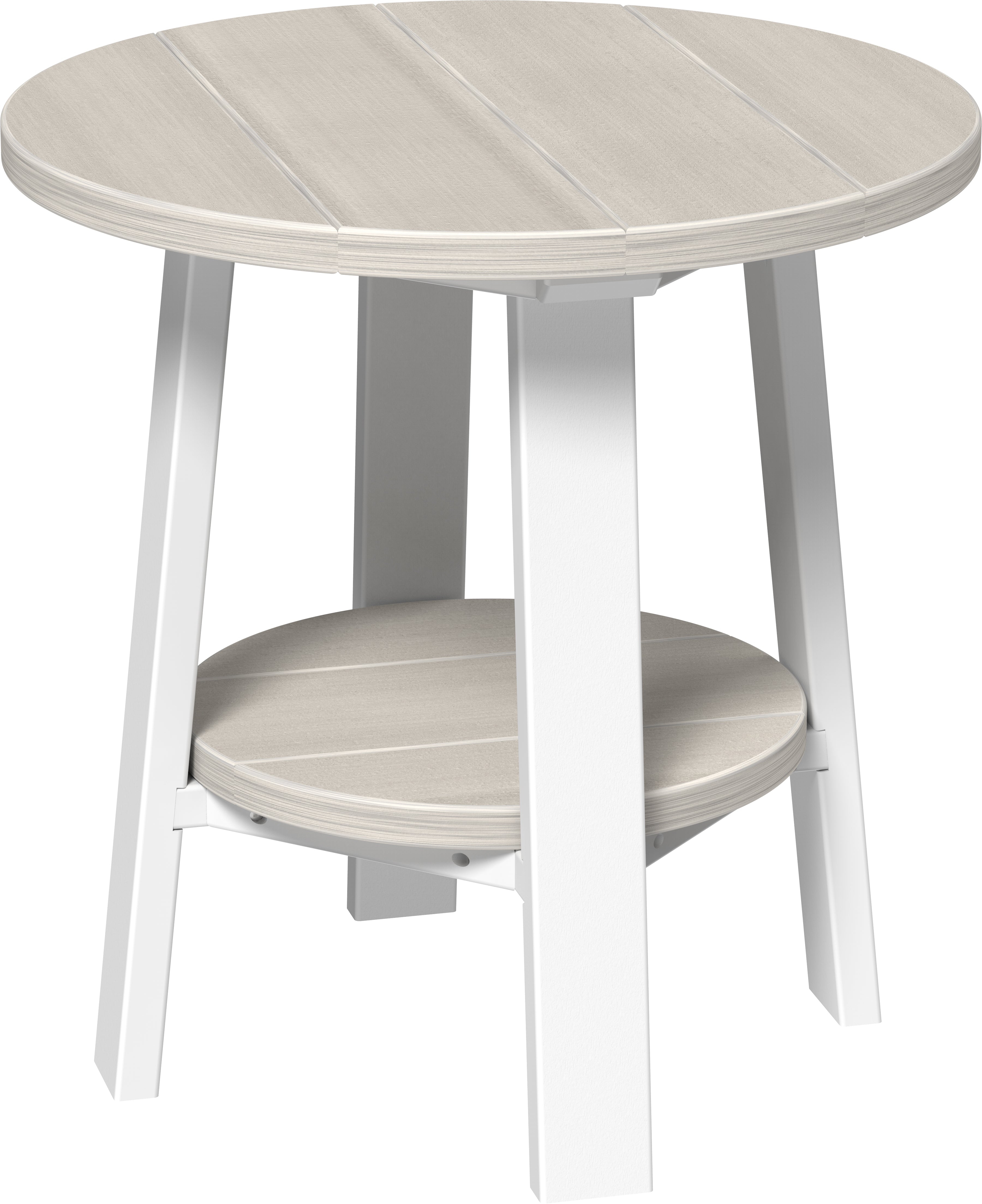 LuxCraft – Deluxe End Table – Durable Outdoor Side Table for Patio Seating