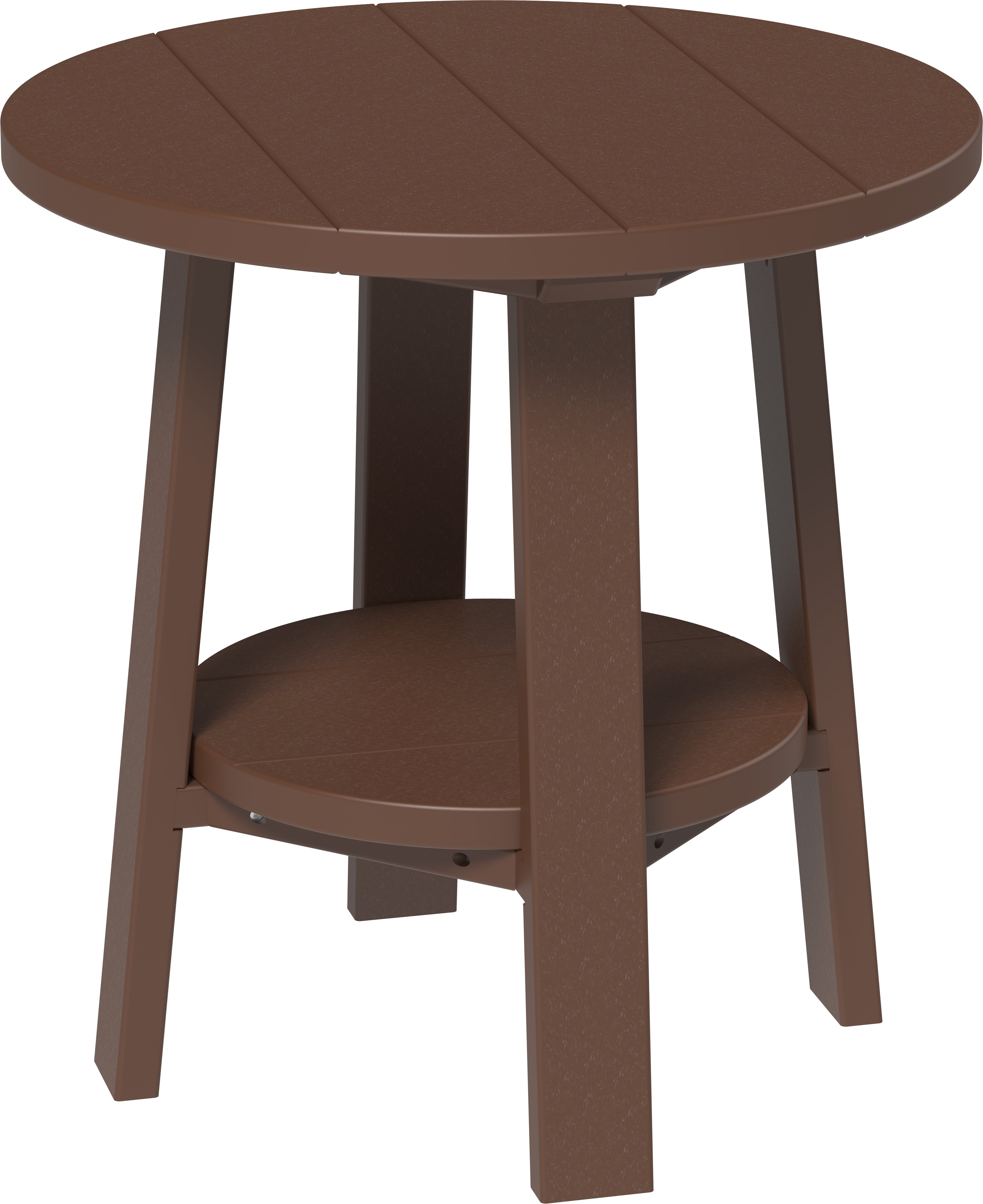 LuxCraft – Deluxe End Table – Durable Outdoor Side Table for Patio Seating