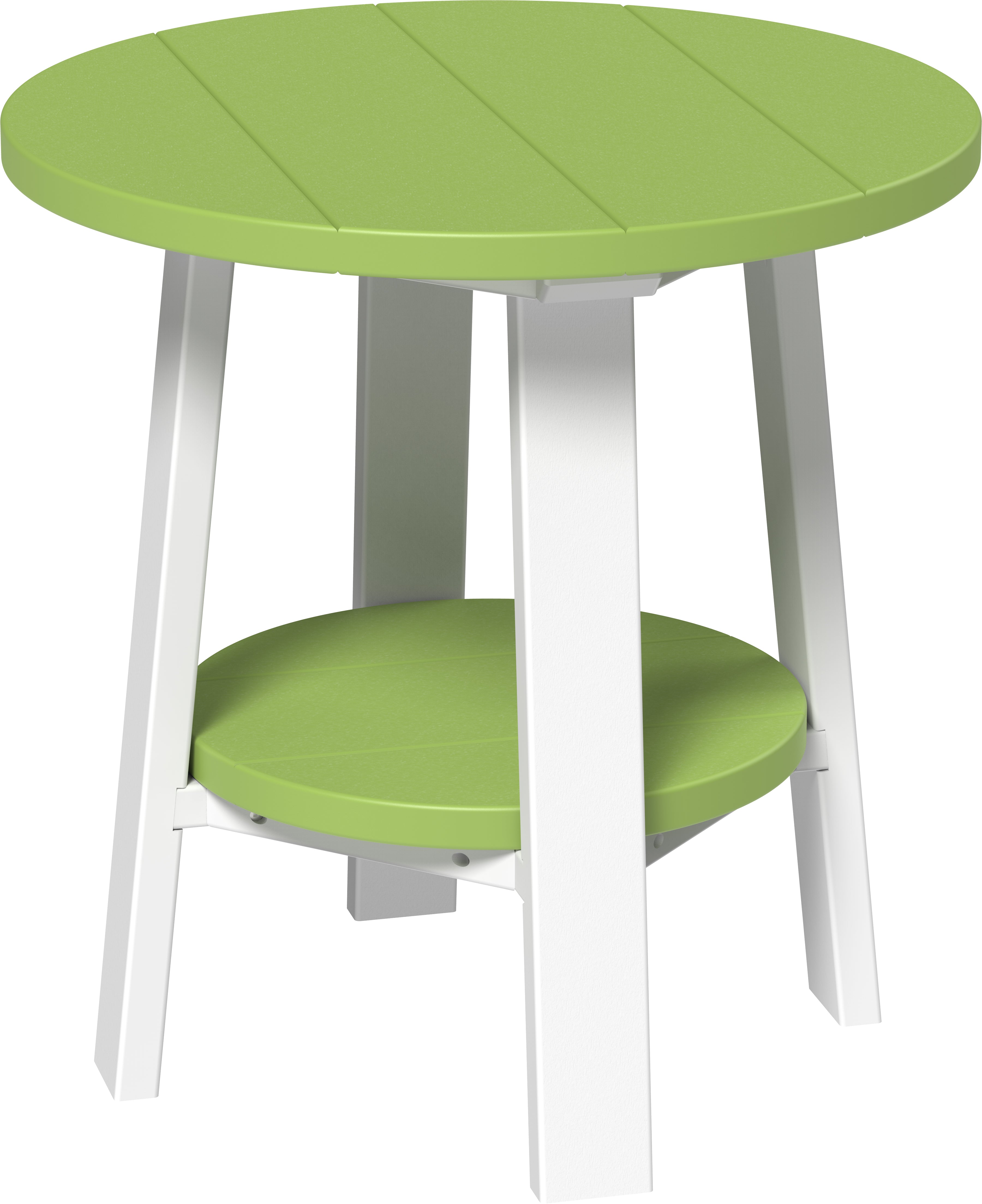 LuxCraft – Deluxe End Table – Durable Outdoor Side Table for Patio Seating