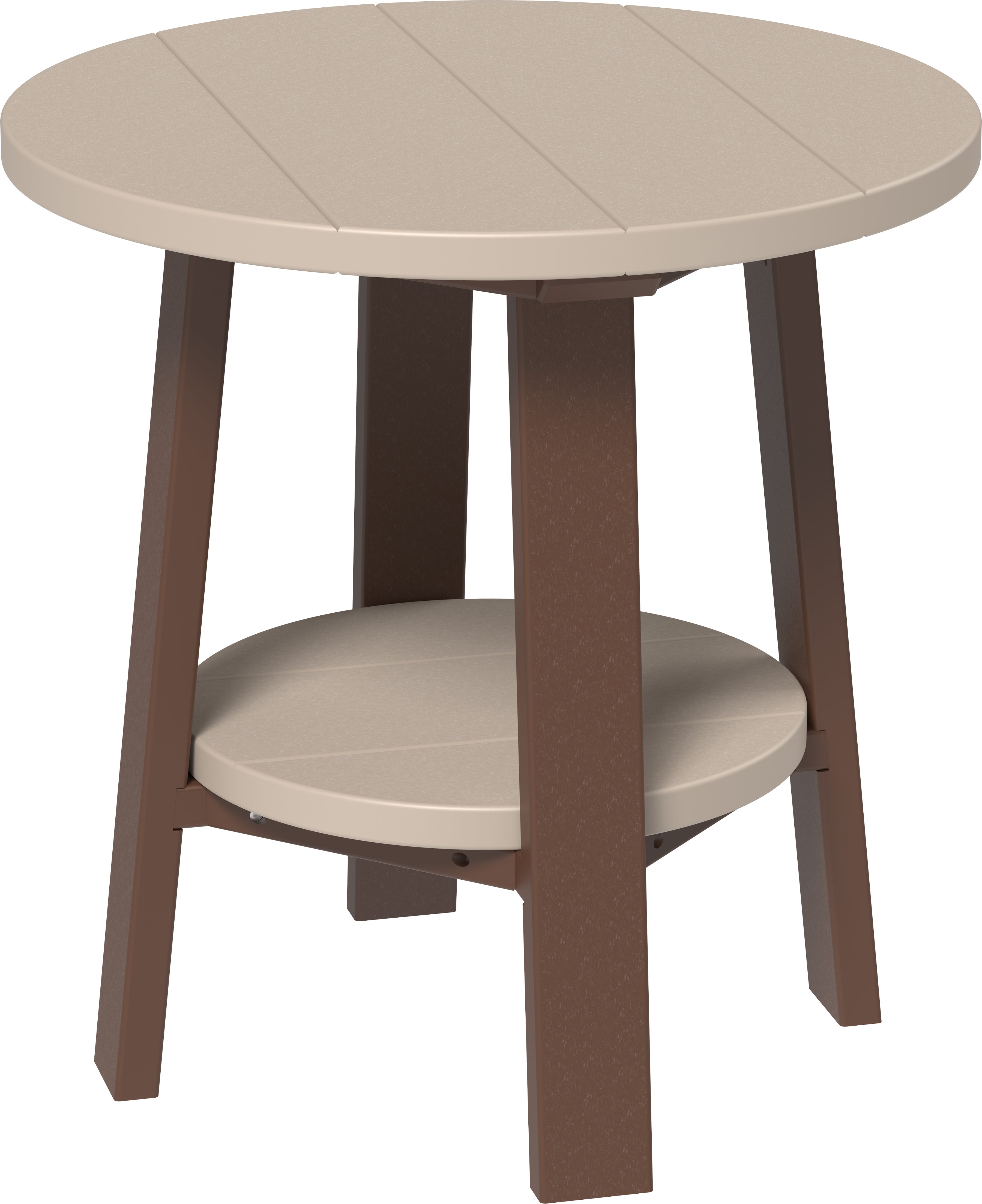 LuxCraft – Deluxe End Table – Durable Outdoor Side Table for Patio Seating