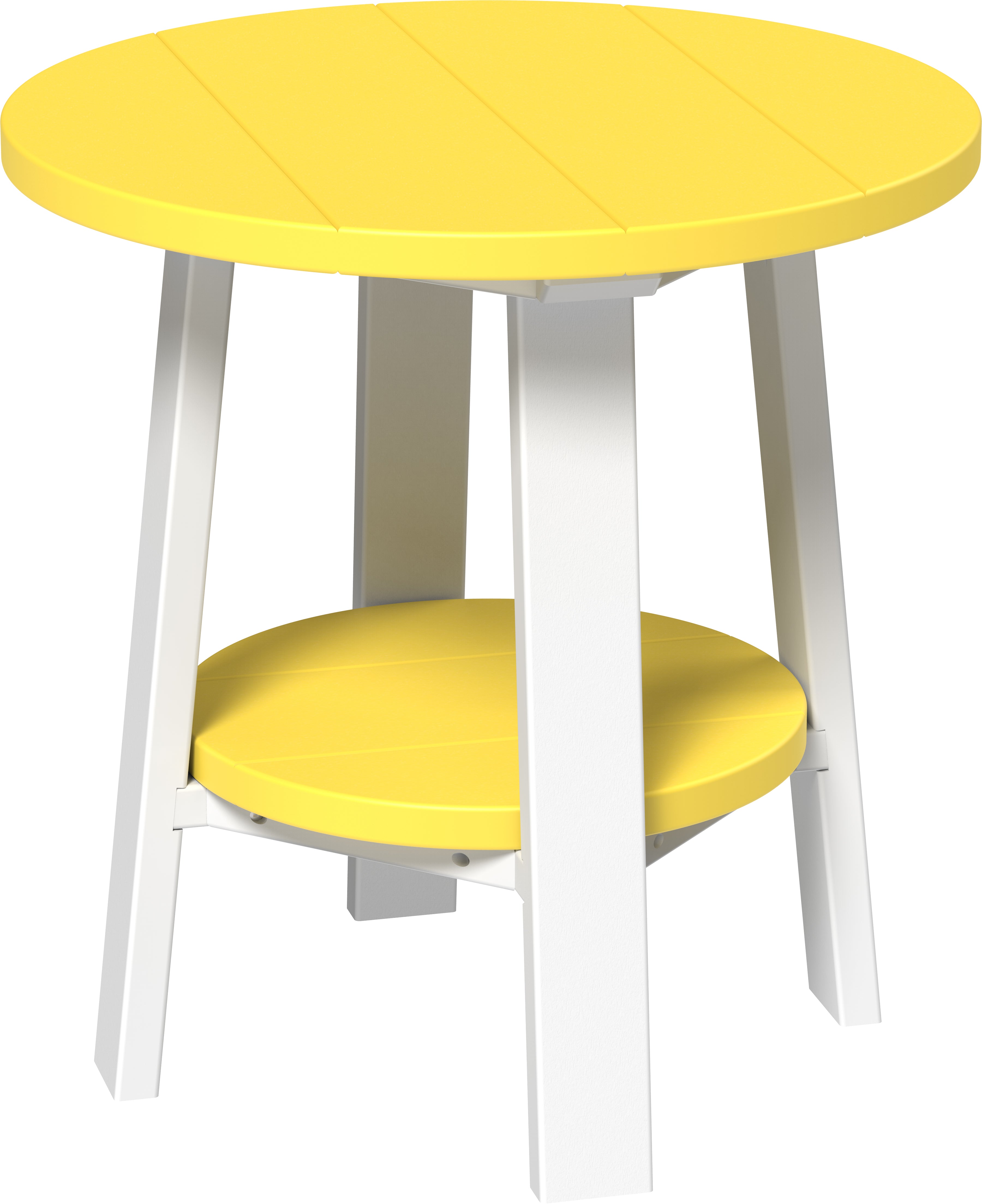 LuxCraft – Deluxe End Table – Durable Outdoor Side Table for Patio Seating