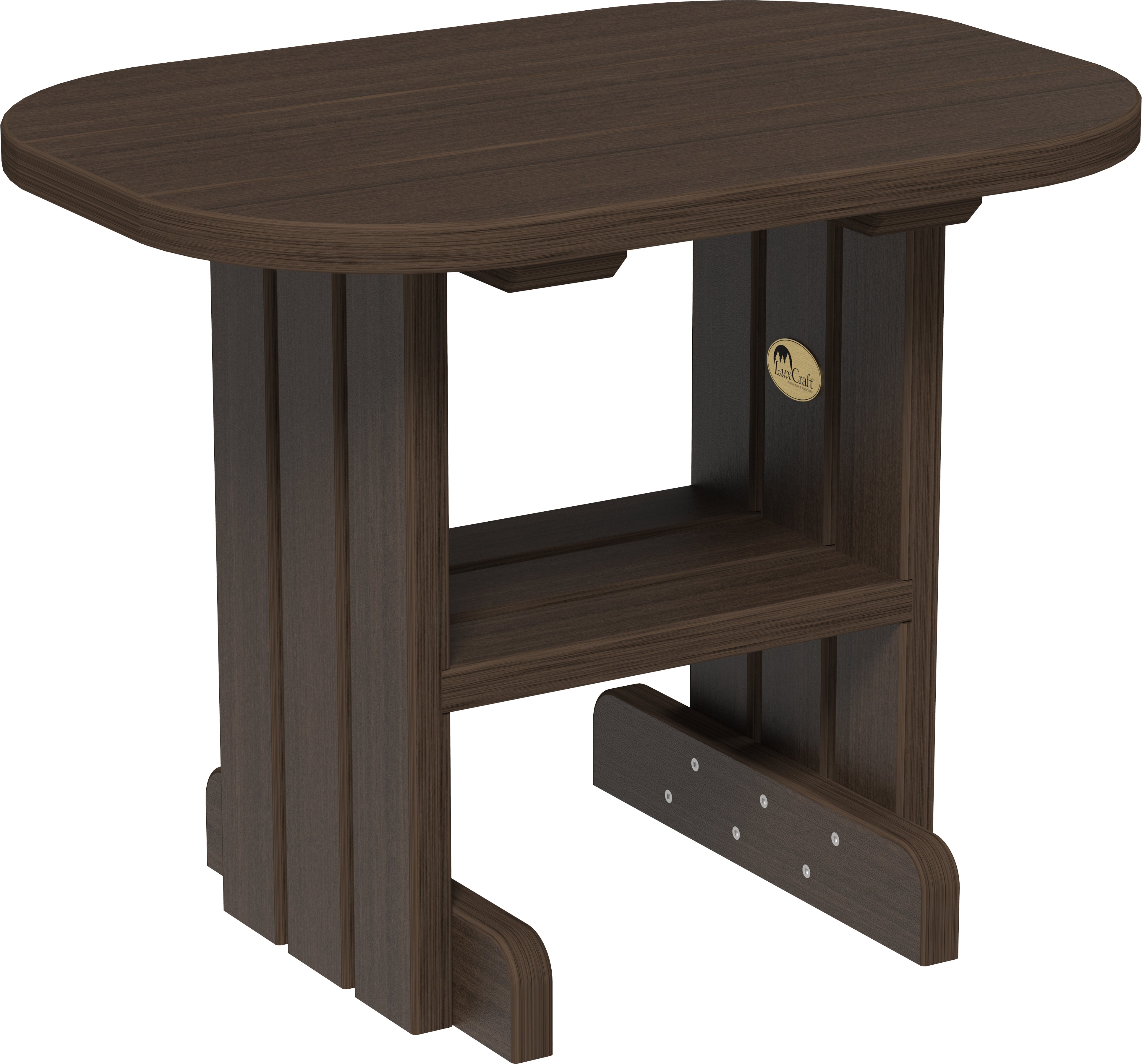 LuxCraft – Outdoor End Table – Classic Patio Side Table for Relaxing Spaces