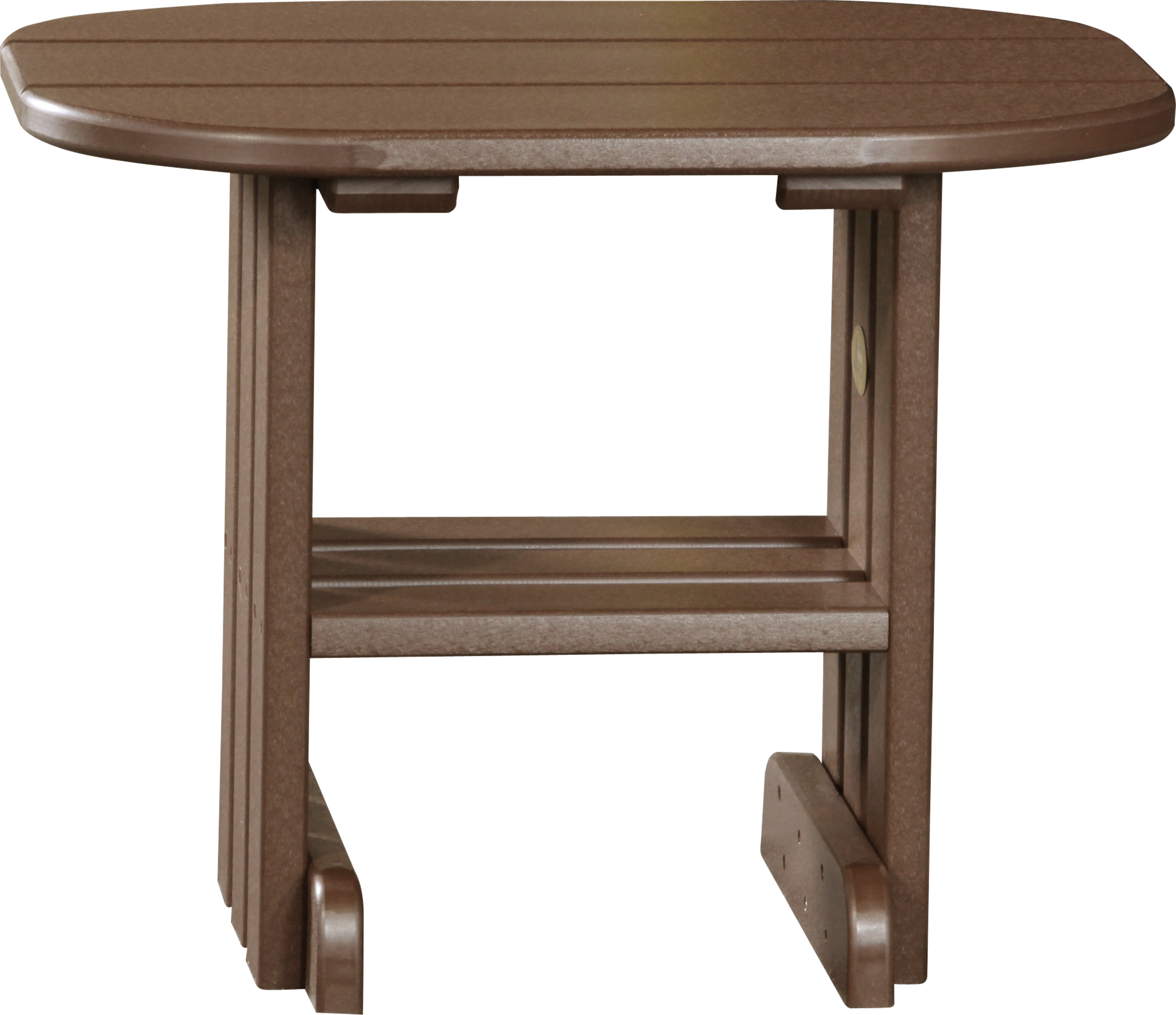LuxCraft – Outdoor End Table – Classic Patio Side Table for Relaxing Spaces