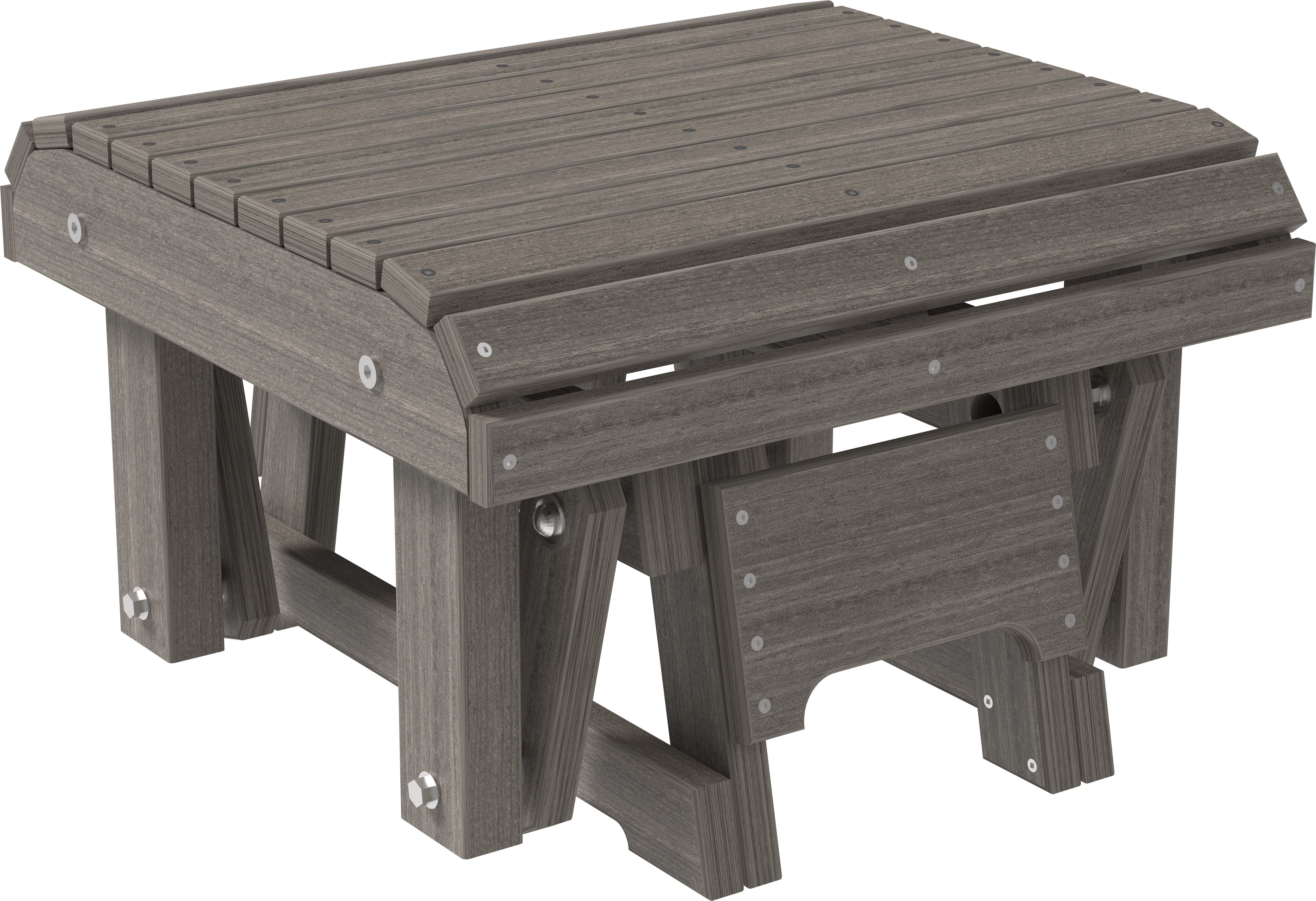 LuxCraft – Glider Footrest – Smooth-Motion Comfort Footrest for Patio Gliders