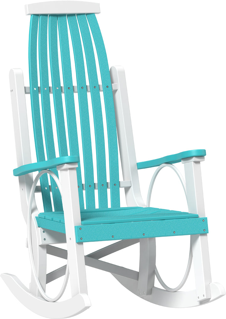 LuxCraft – Grandpa’s Rocker – Classic Outdoor Rocking Chair with Vintage Style