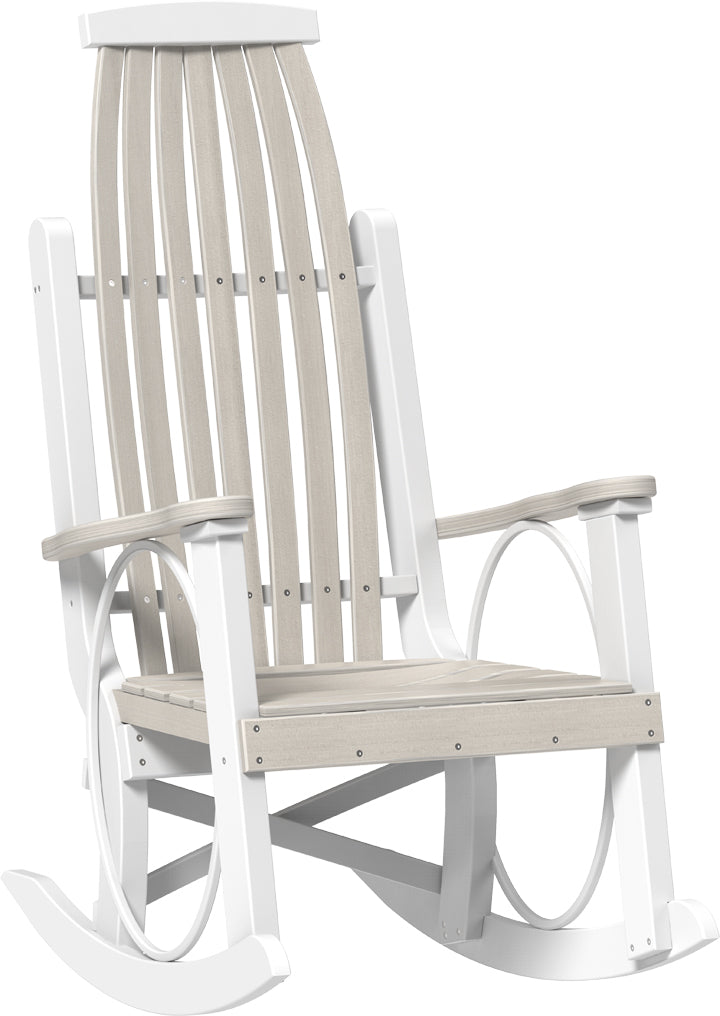 LuxCraft – Grandpa’s Rocker – Classic Outdoor Rocking Chair with Vintage Style