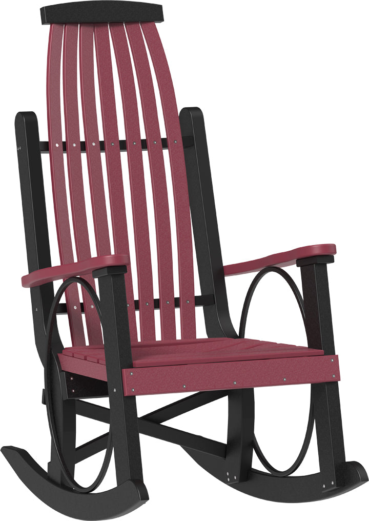 LuxCraft – Grandpa’s Rocker – Classic Outdoor Rocking Chair with Vintage Style