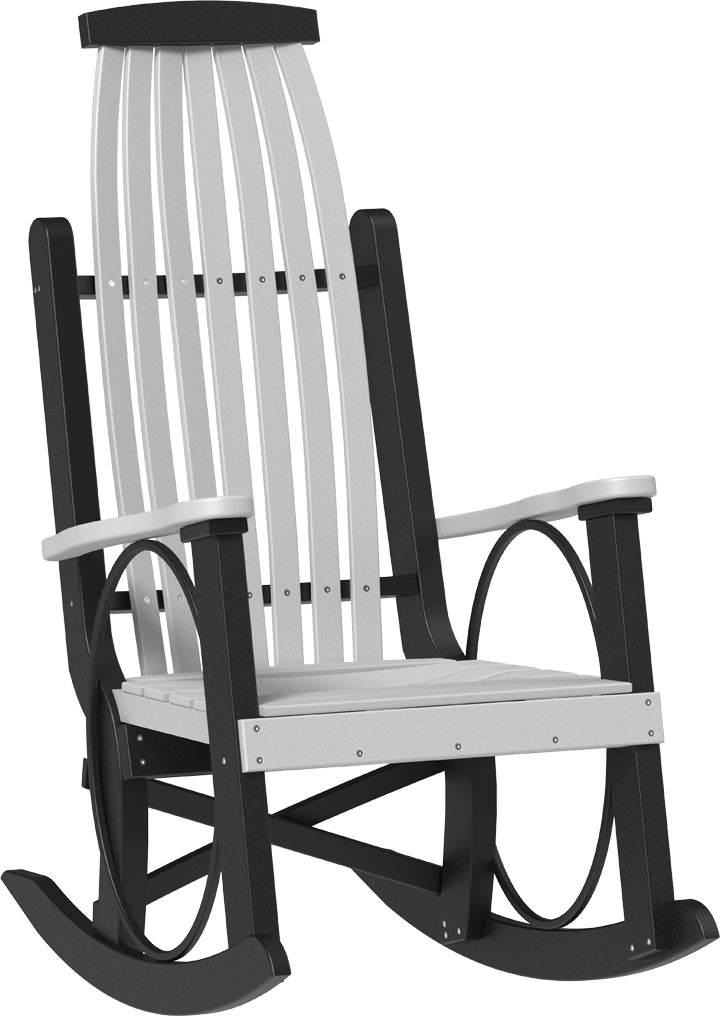 LuxCraft – Grandpa’s Rocker – Classic Outdoor Rocking Chair with Vintage Style