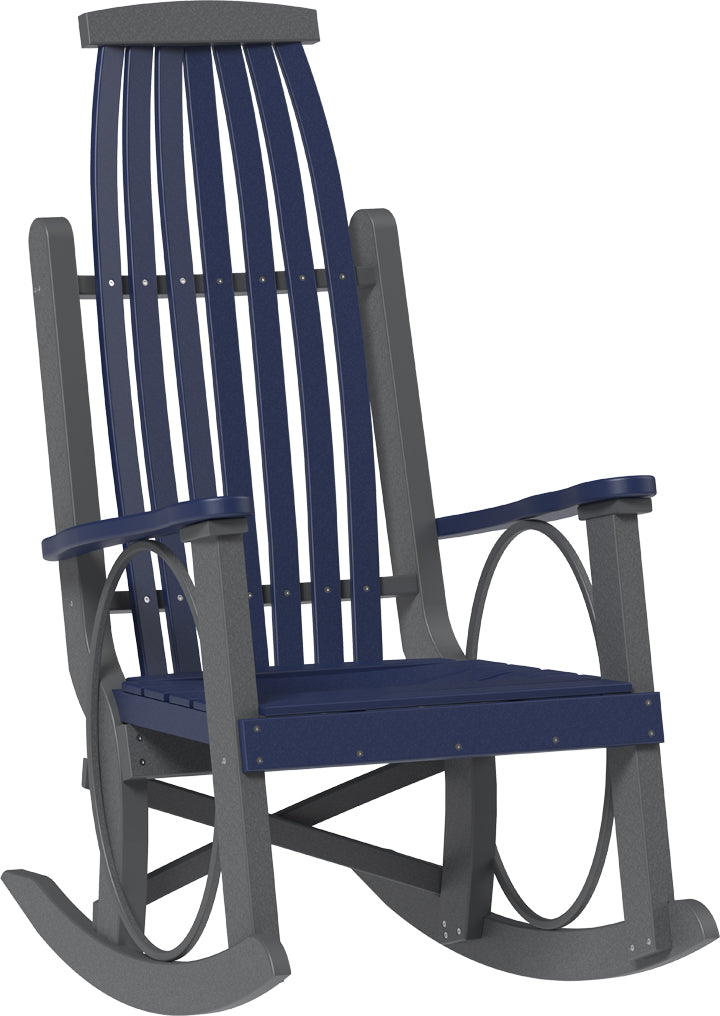 LuxCraft – Grandpa’s Rocker – Classic Outdoor Rocking Chair with Vintage Style