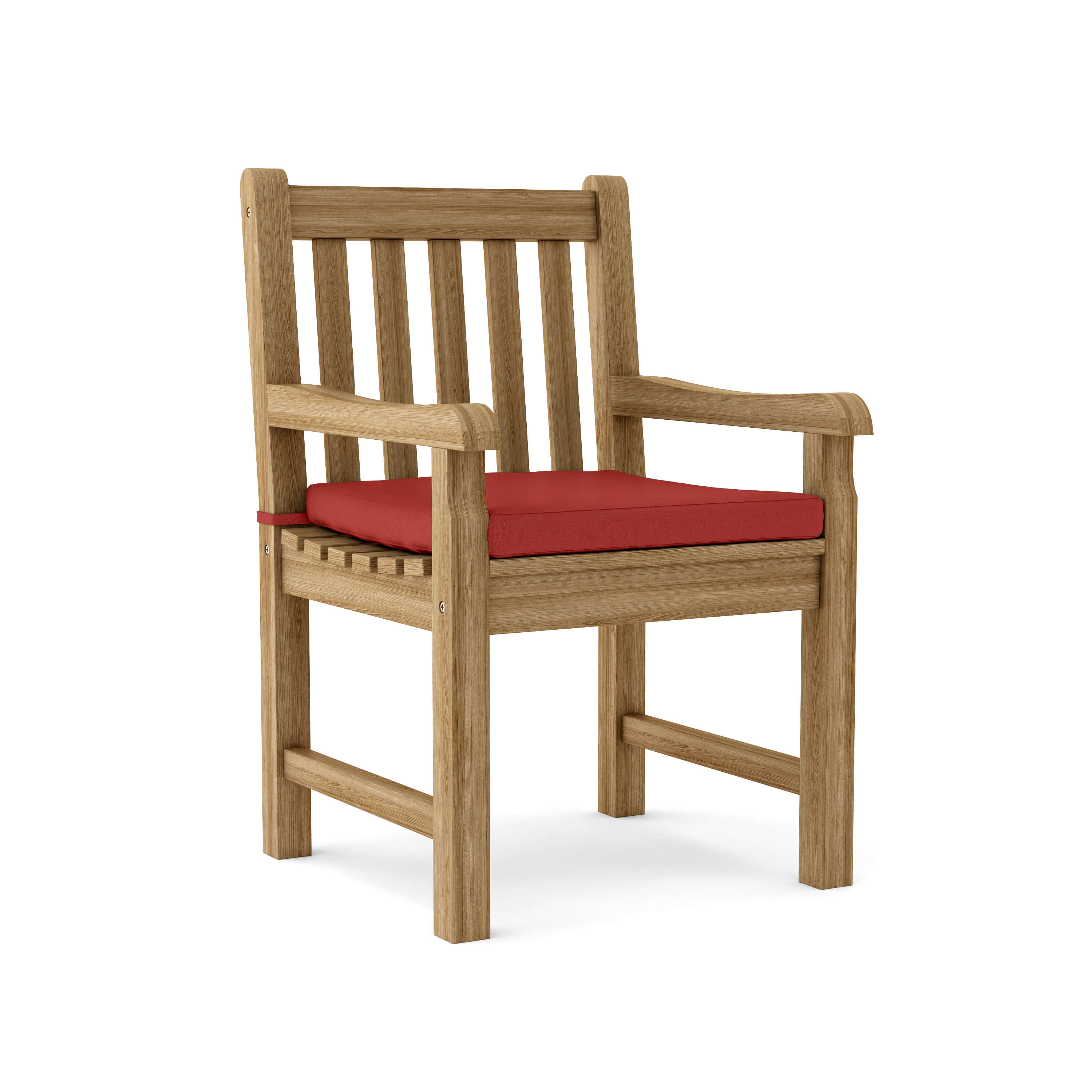 Anderson Teak Classic Dining Armchair – Solid Teak Outdoor Dining Seating