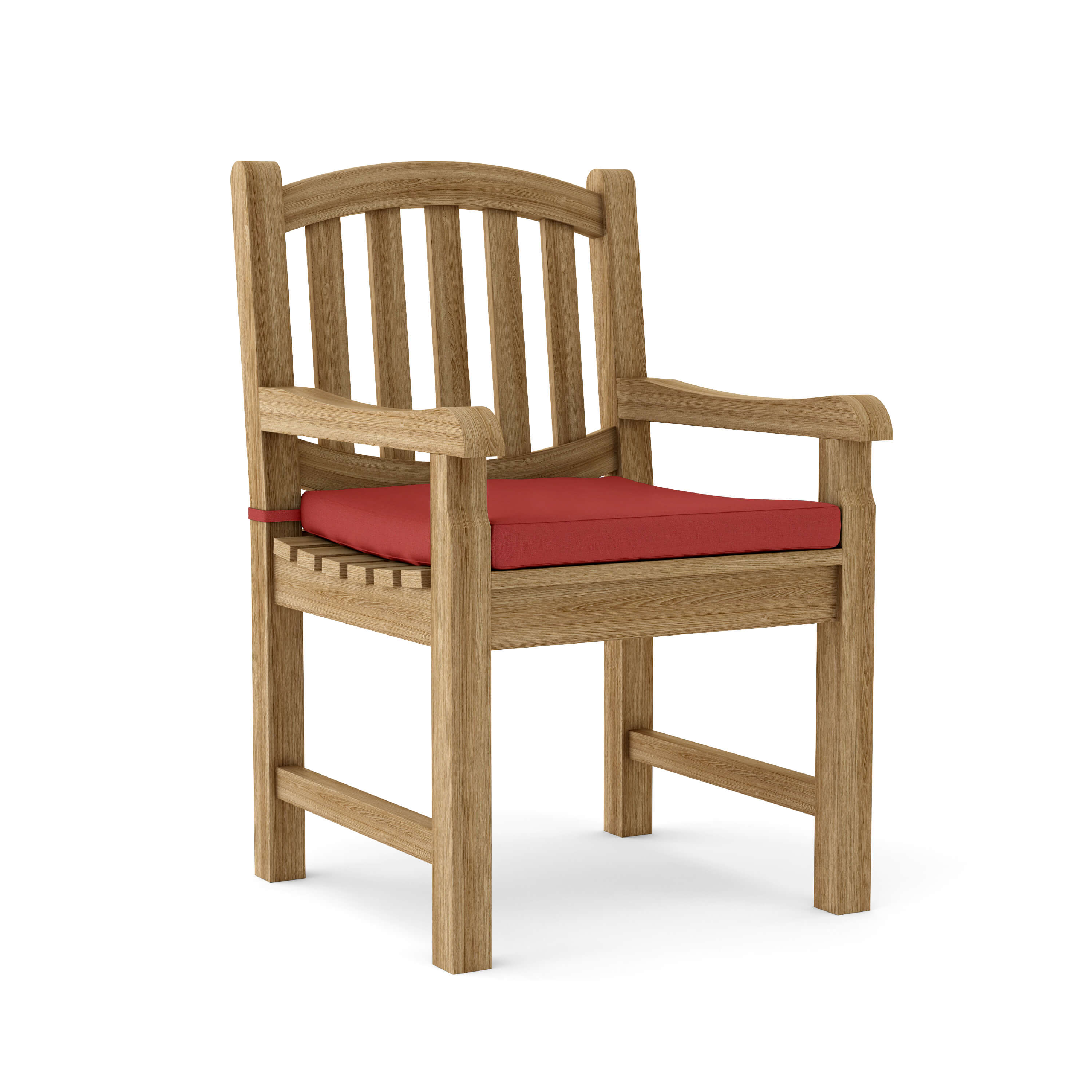 Anderson Teak Kingston Dining Armchair – Solid Teak Outdoor Dining Seating