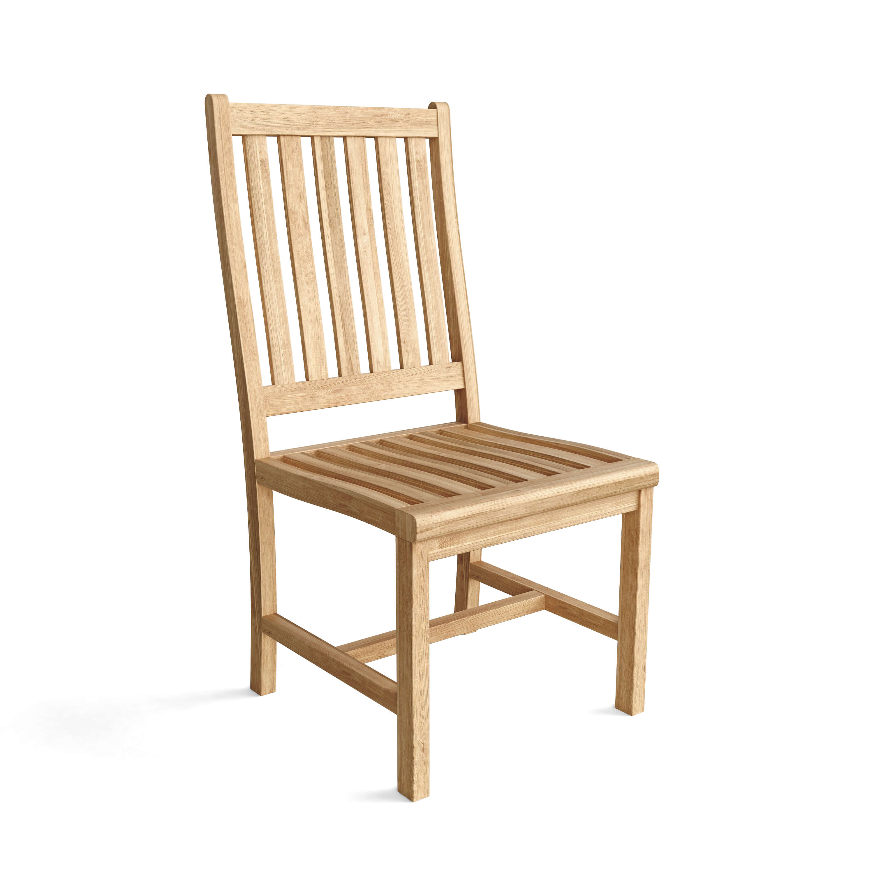 Anderson Teak Wilshire Dining Chair – Solid Teak Outdoor Dining Seating