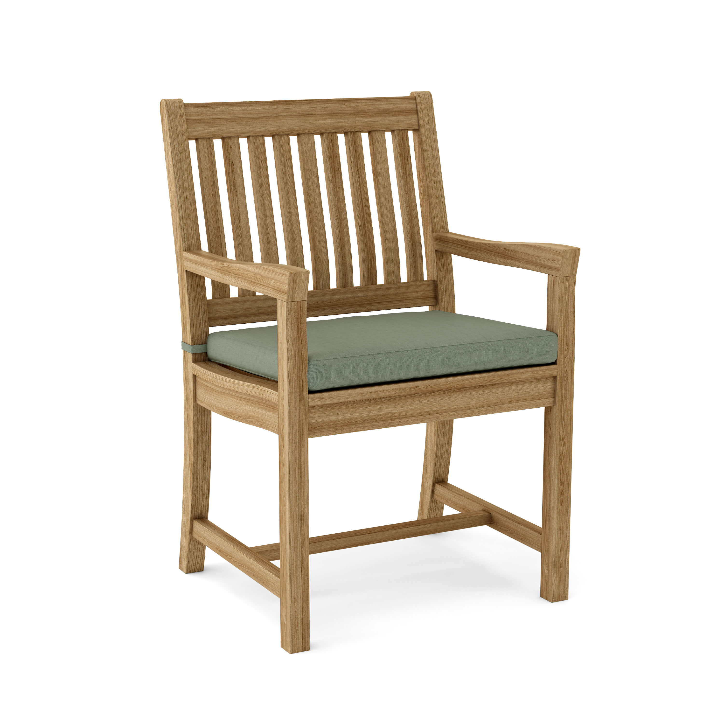Anderson Teak Rialto Dining Armchair – Solid Teak Outdoor Dining Seating