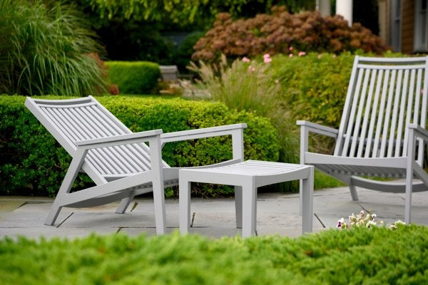 Seaside Casual SUR Ottoman – All-Weather Outdoor Patio Footrest