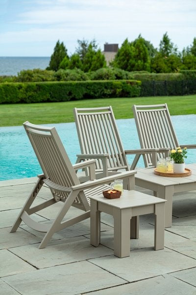Seaside Casual SUR Side Table – All-Weather Outdoor Patio End Table